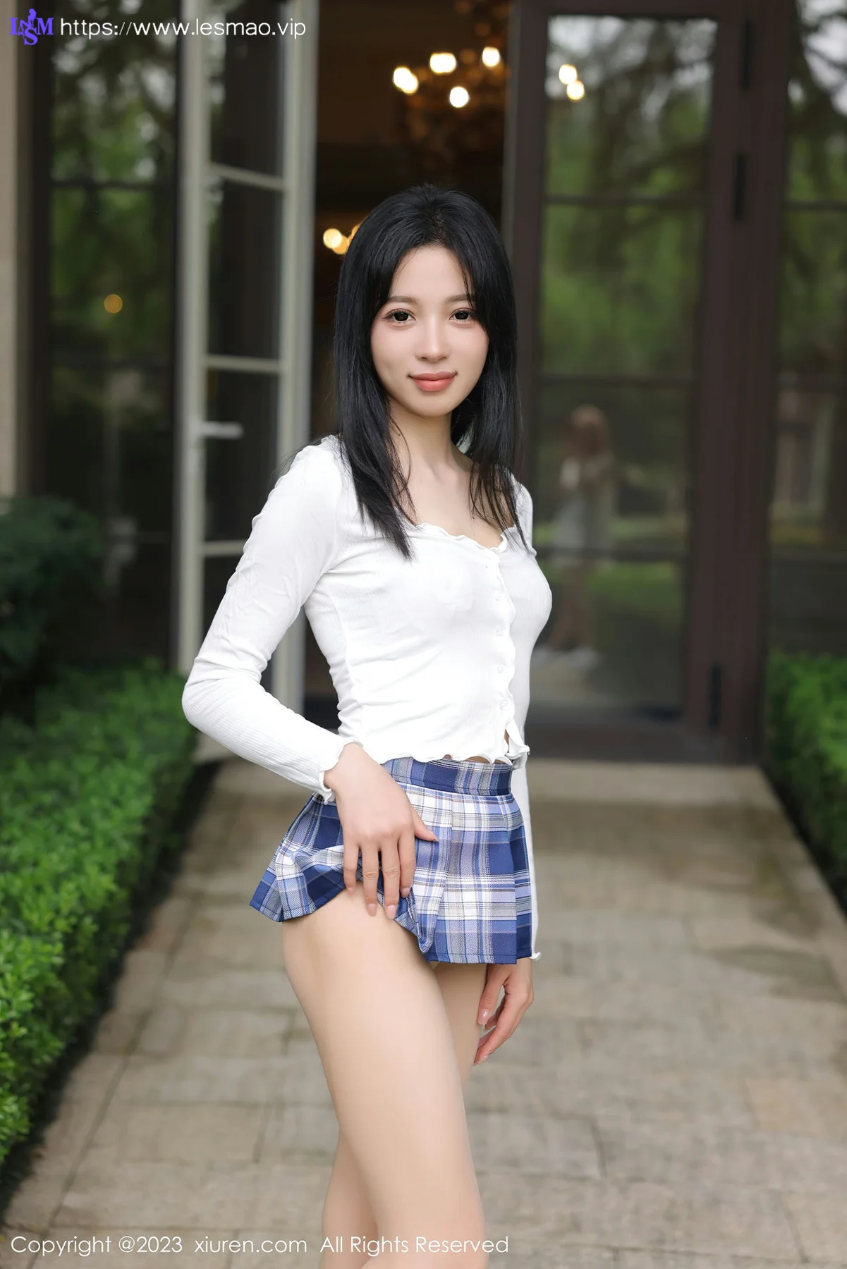 XiuRen 秀人 No.6942 糖豆sisi 轻透内衣新人第二套写真1 - 1