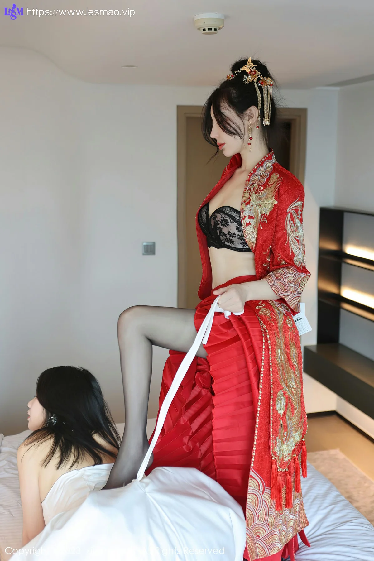 XiuRen 秀人 No.6957 曼柔两位性感女神模特合集写真1 - 6