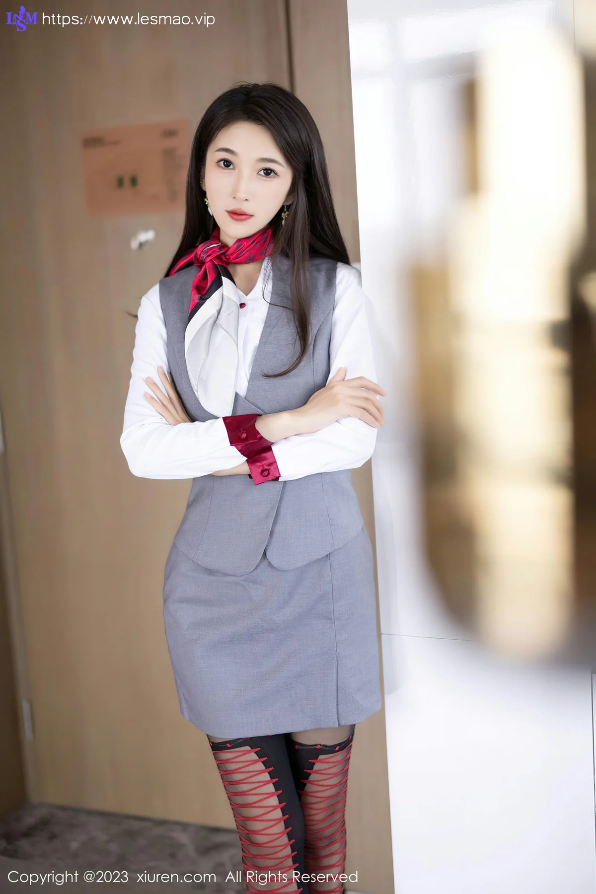 XiuRen 秀人 No.6967 林乐一 轻透连体衣性感写真33 - 1
