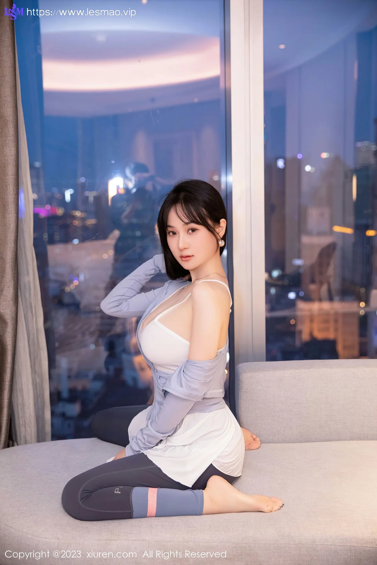 XiuRen 秀人 No.6968 柚琪Rich 轻透吊带性感写真2 - 10