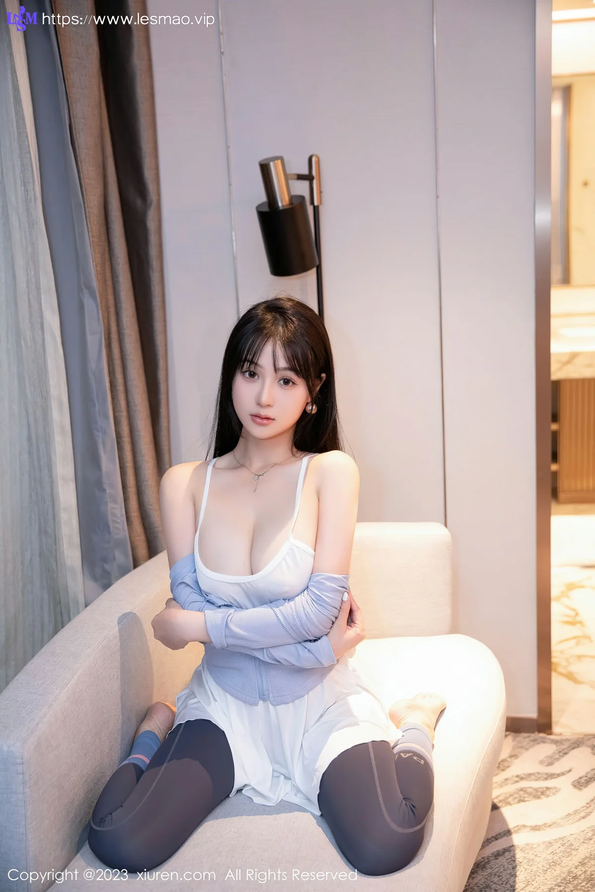 XiuRen 秀人 No.6968 柚琪Rich 轻透吊带性感写真2 - 3