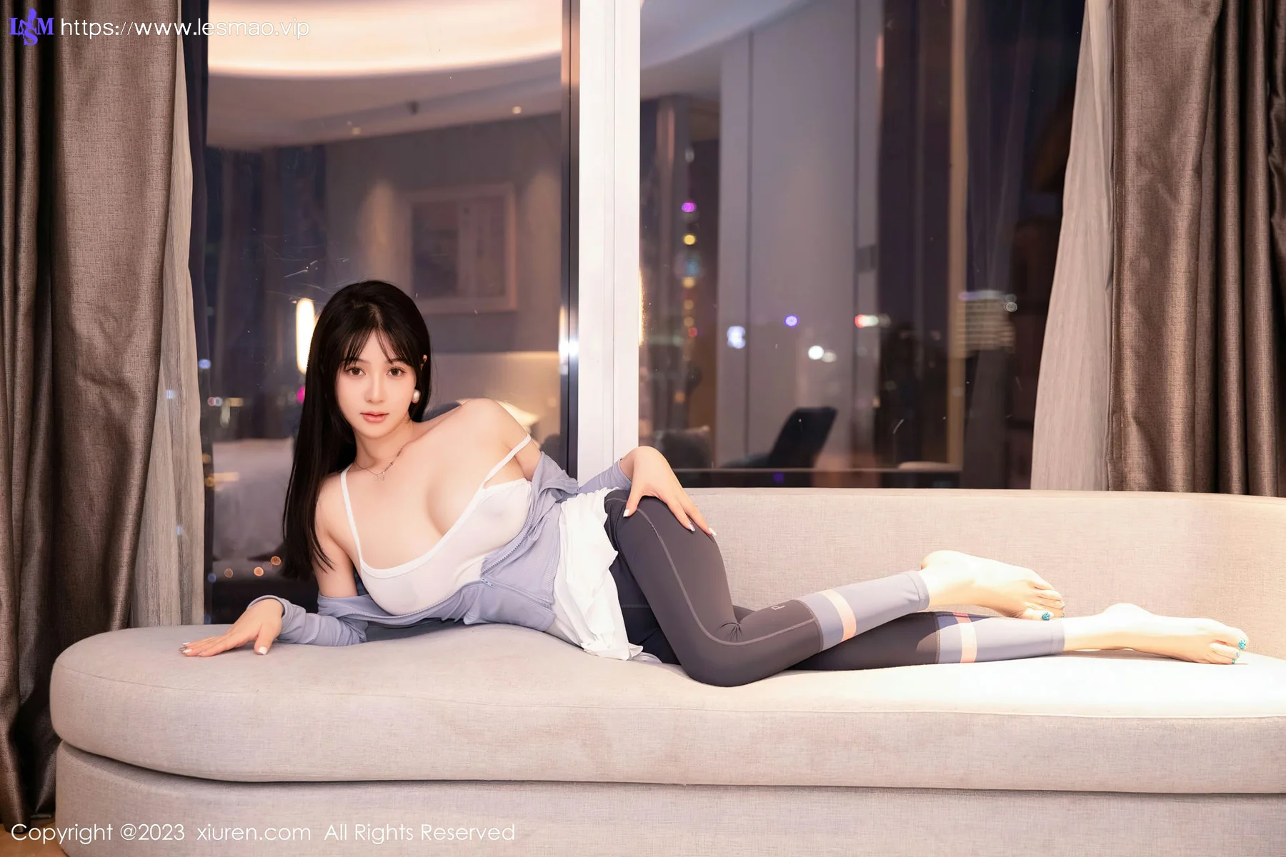 XiuRen 秀人 No.6968 柚琪Rich 轻透吊带性感写真2 - 8