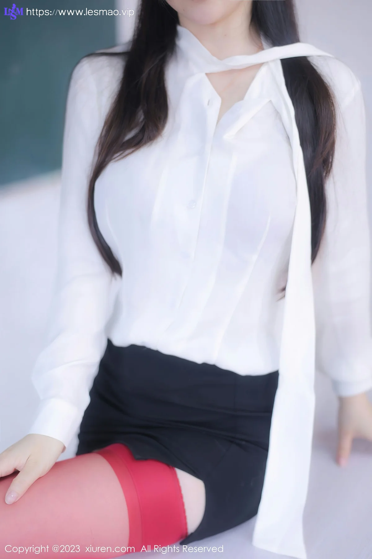 XiuRen 秀人 No.6980 诗诗kiki 教师角色扮演性感写真2 - 5