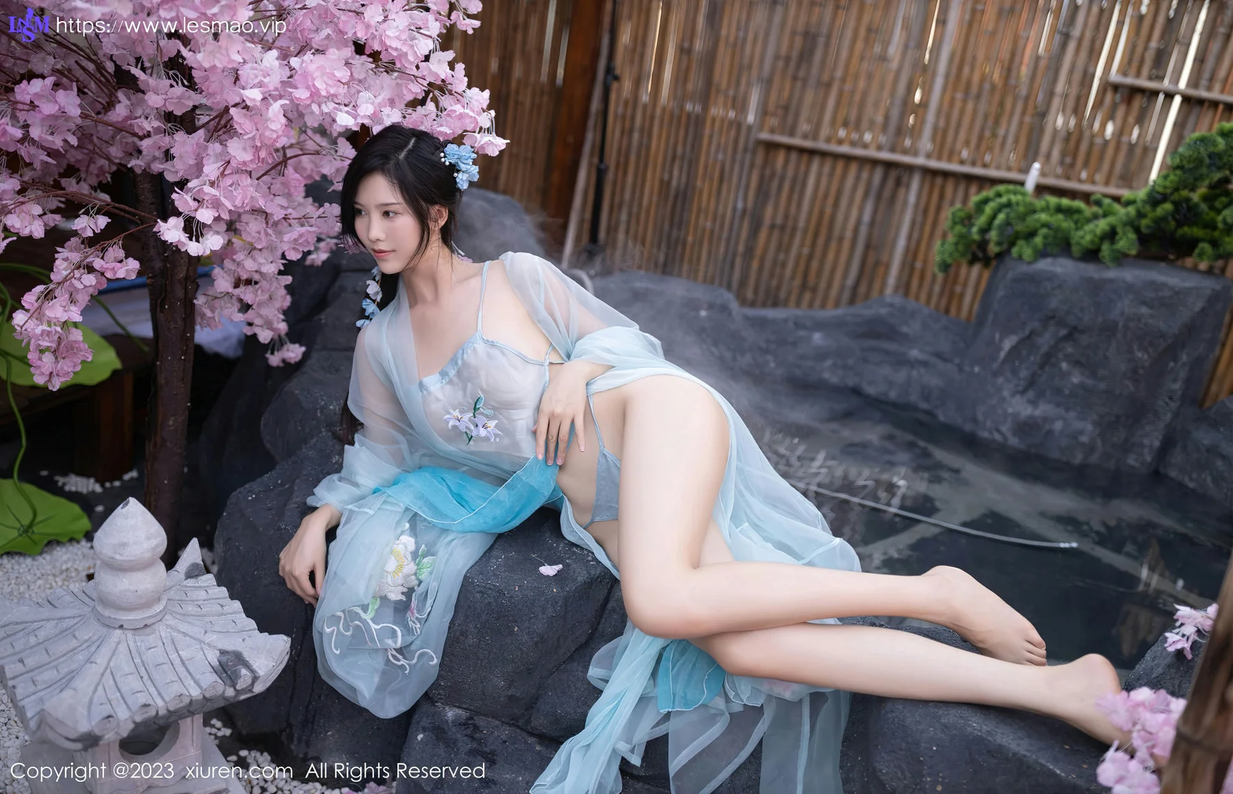 XiuRen 秀人 No.6991 利世 浅蓝色古装33 - 2