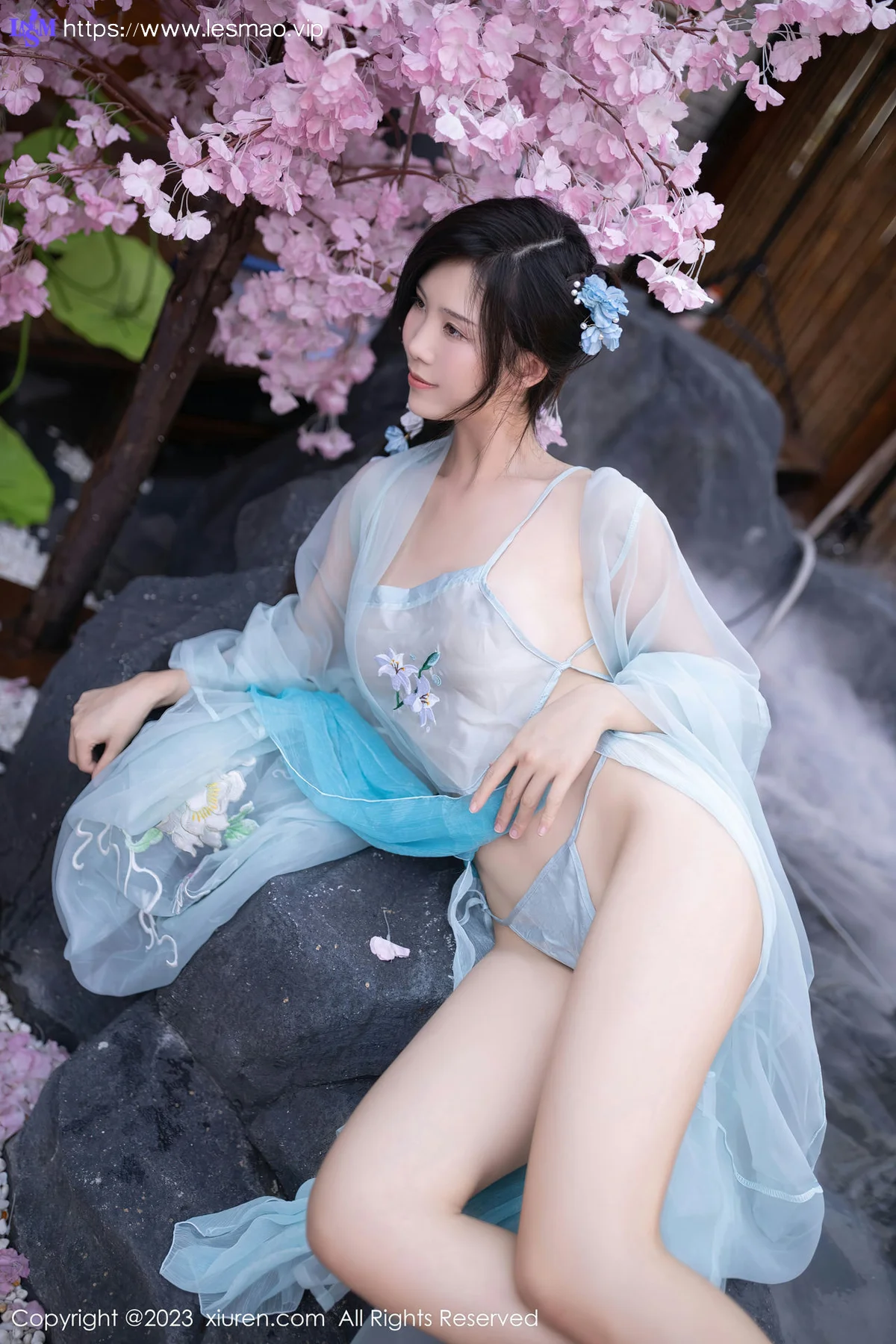 XiuRen 秀人 No.6991 利世 浅蓝色古装33 - 3