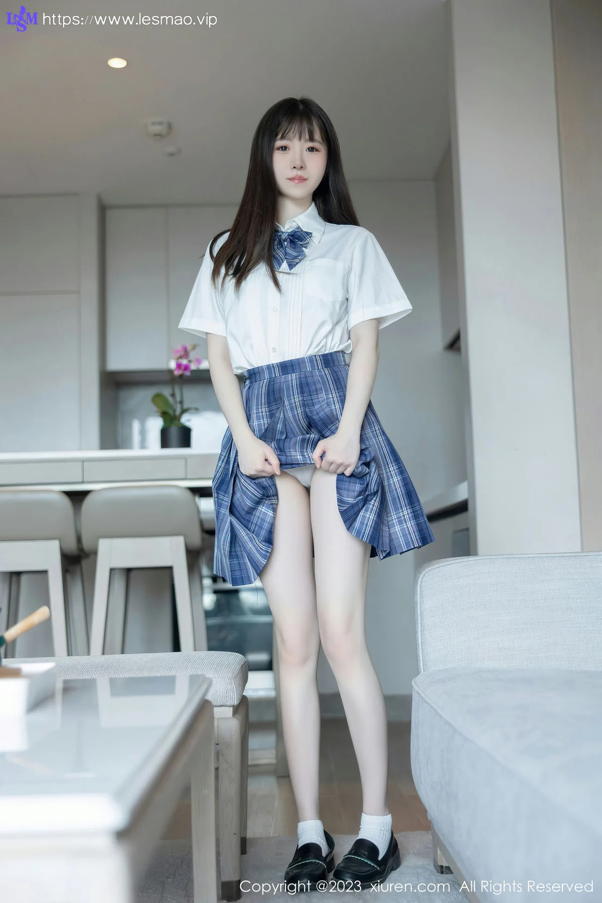 XiuRen 秀人 No.6993 林悠悠 jk短裙首套写真111 - 5