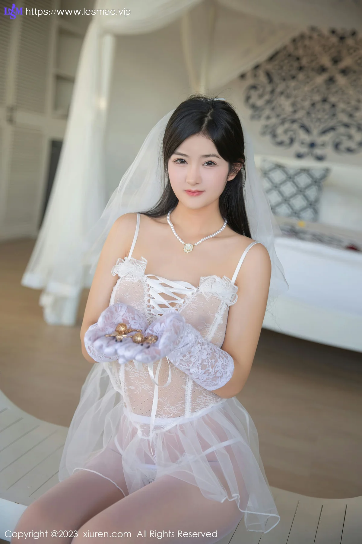 XiuRen 秀人 No.6994 谭小灵 轻透情趣婚纱巴厘岛旅拍33 - 10