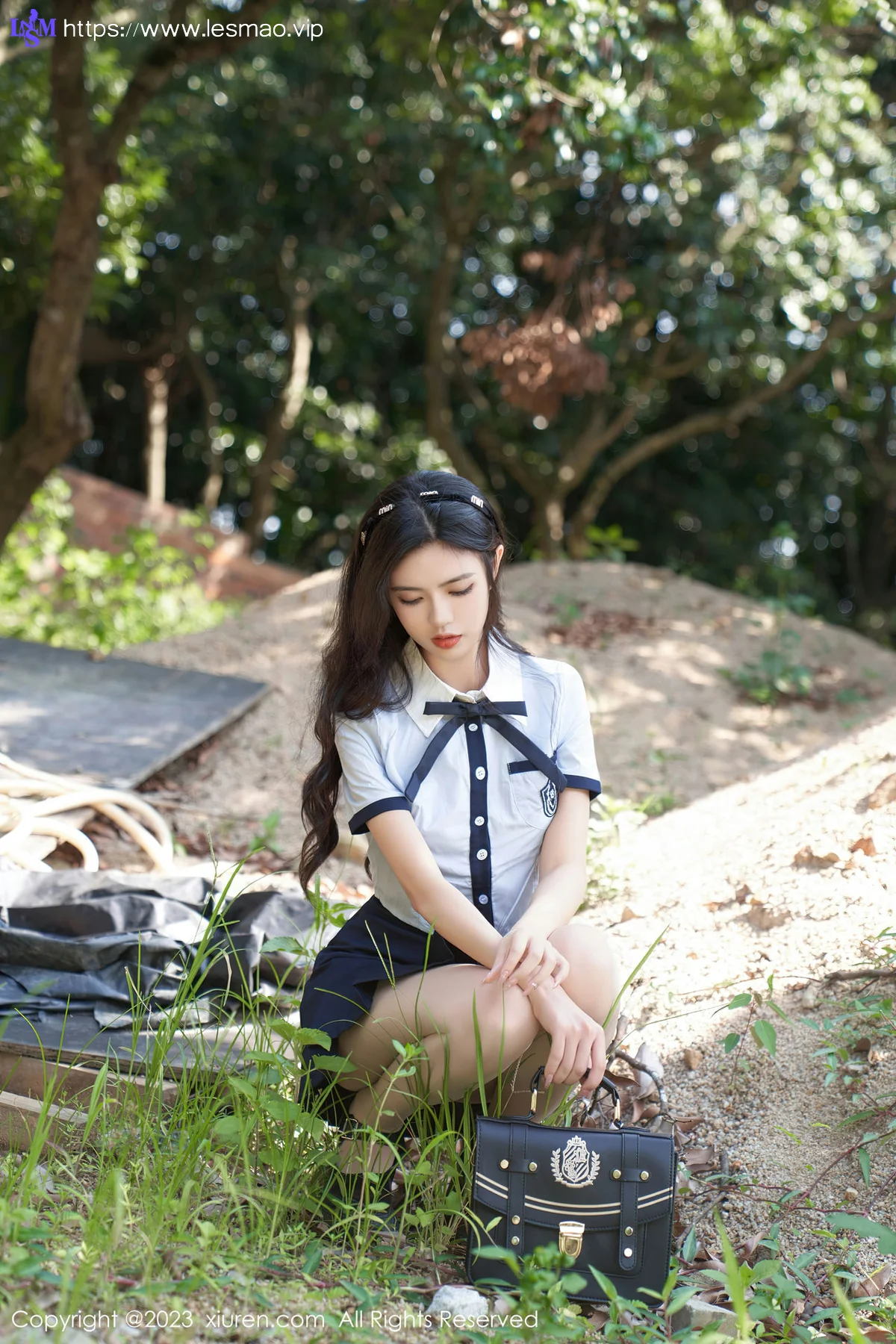 XiuRen 秀人 No.7028 浅浅Danny 性感Jk户外写真11 - 2