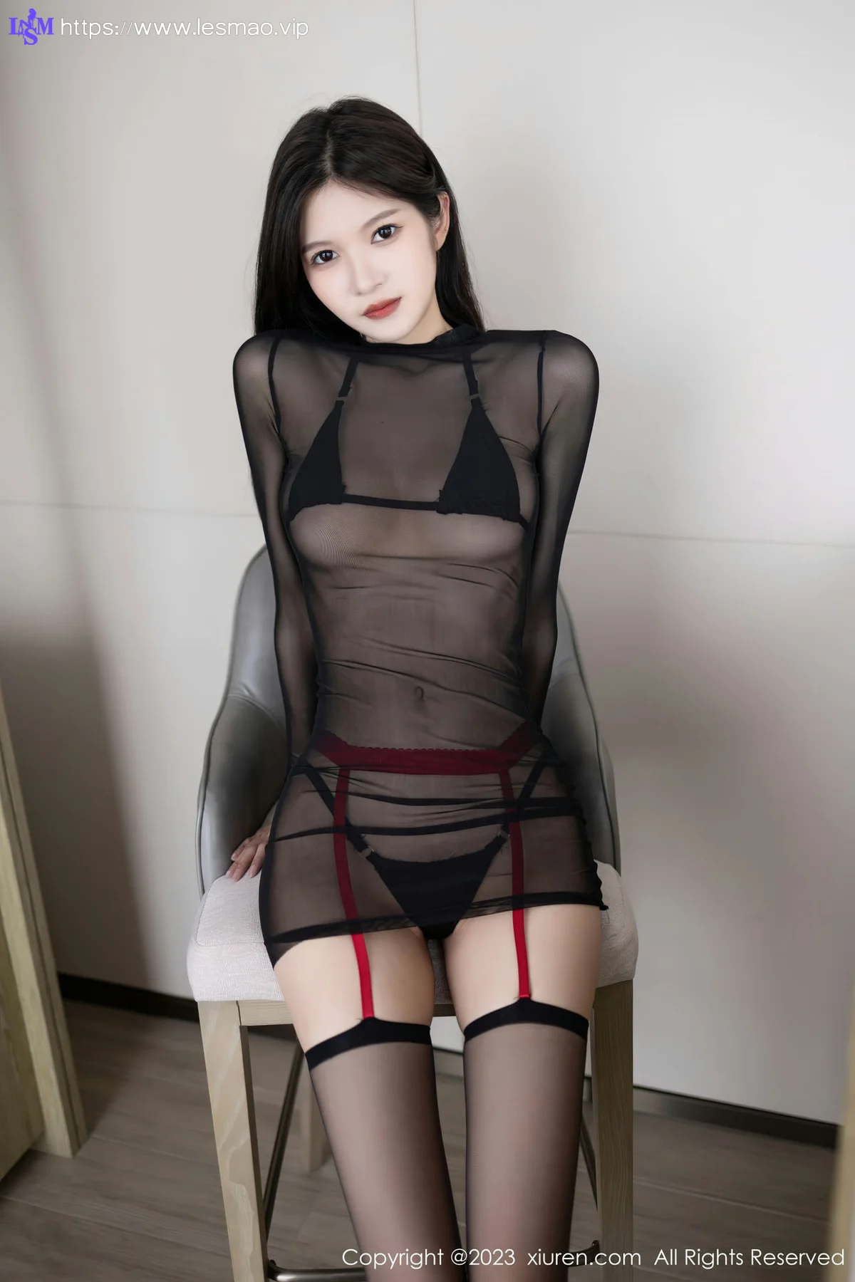 XiuRen 秀人 No.7036 程程程- 薄纱连衣短裙性感写真发22 - 6
