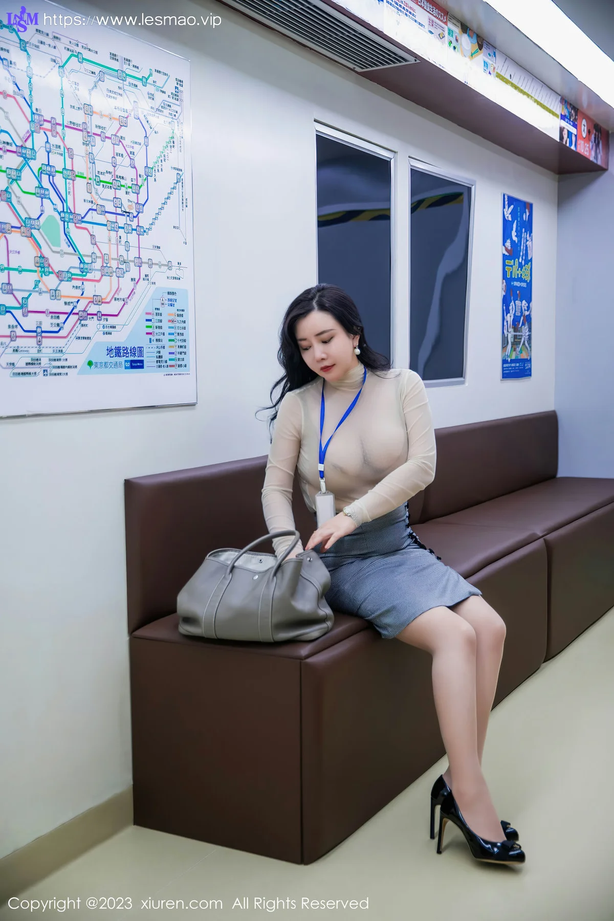 XiuRen 秀人 No.7054 王婉悠Queen 杏色内衣性感写真11 - 7
