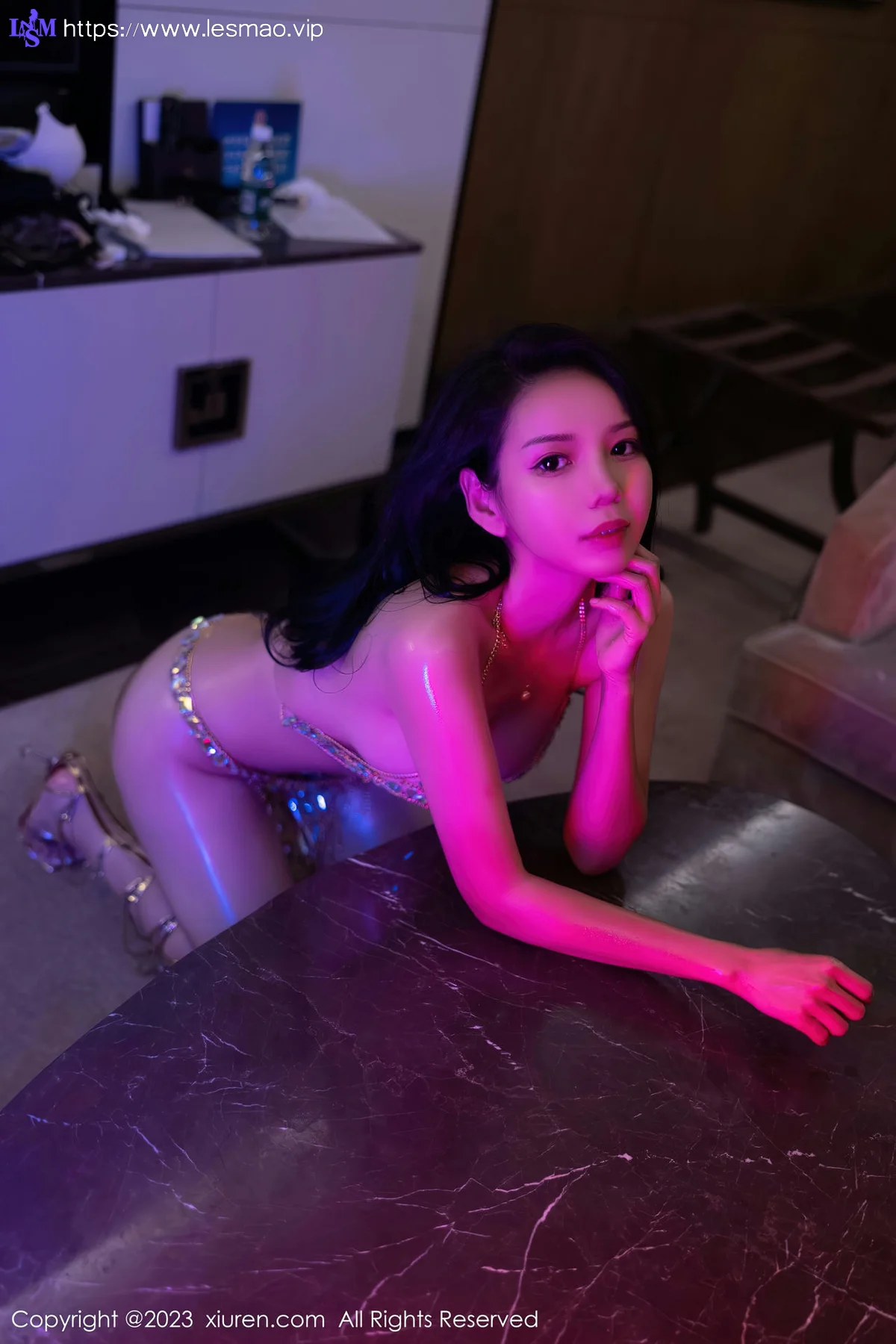 XiuRen 秀人 No.7058 大美妞儿 链子比基尼性感写真3 - 8