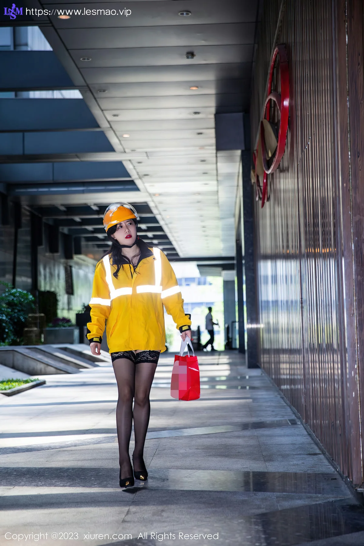 XiuRen 秀人 No.7093 王婉悠Queen 外卖员装扮性感写真2 - 8