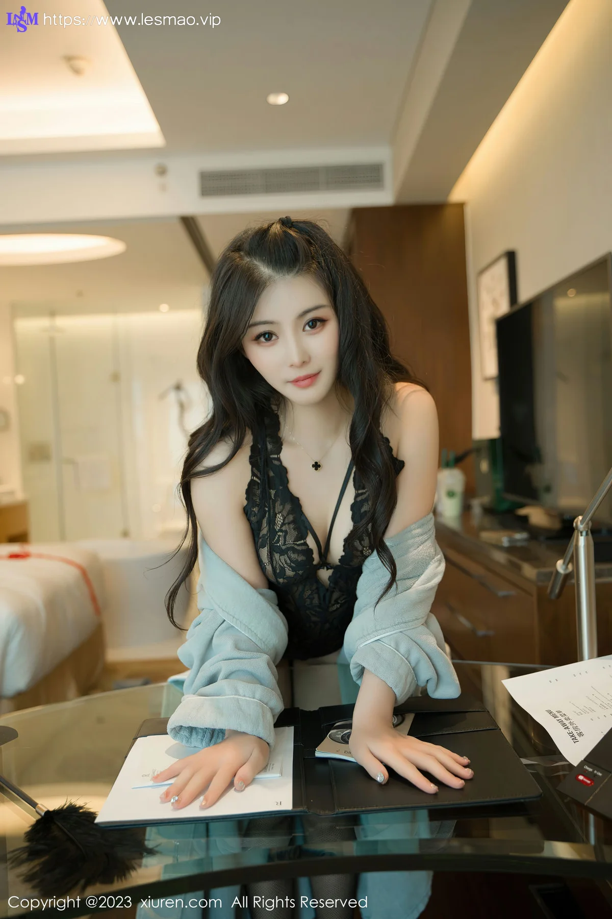XiuRen 秀人 No.7107 柒喜小baby 蕾丝情趣性感写真 - 8