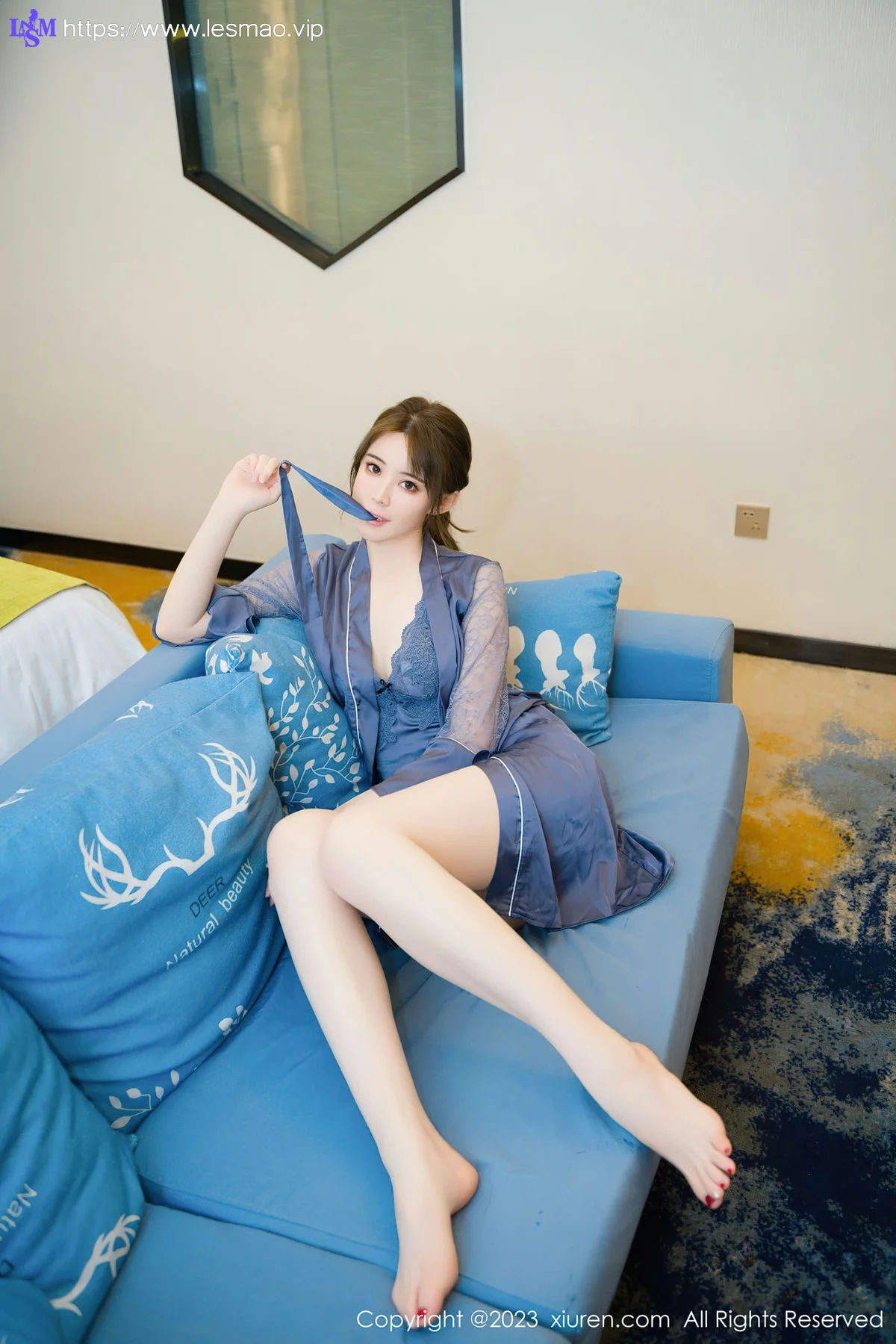 XiuRen 秀人 No.7130  yoo优优 情趣睡裙性感写真 - 8