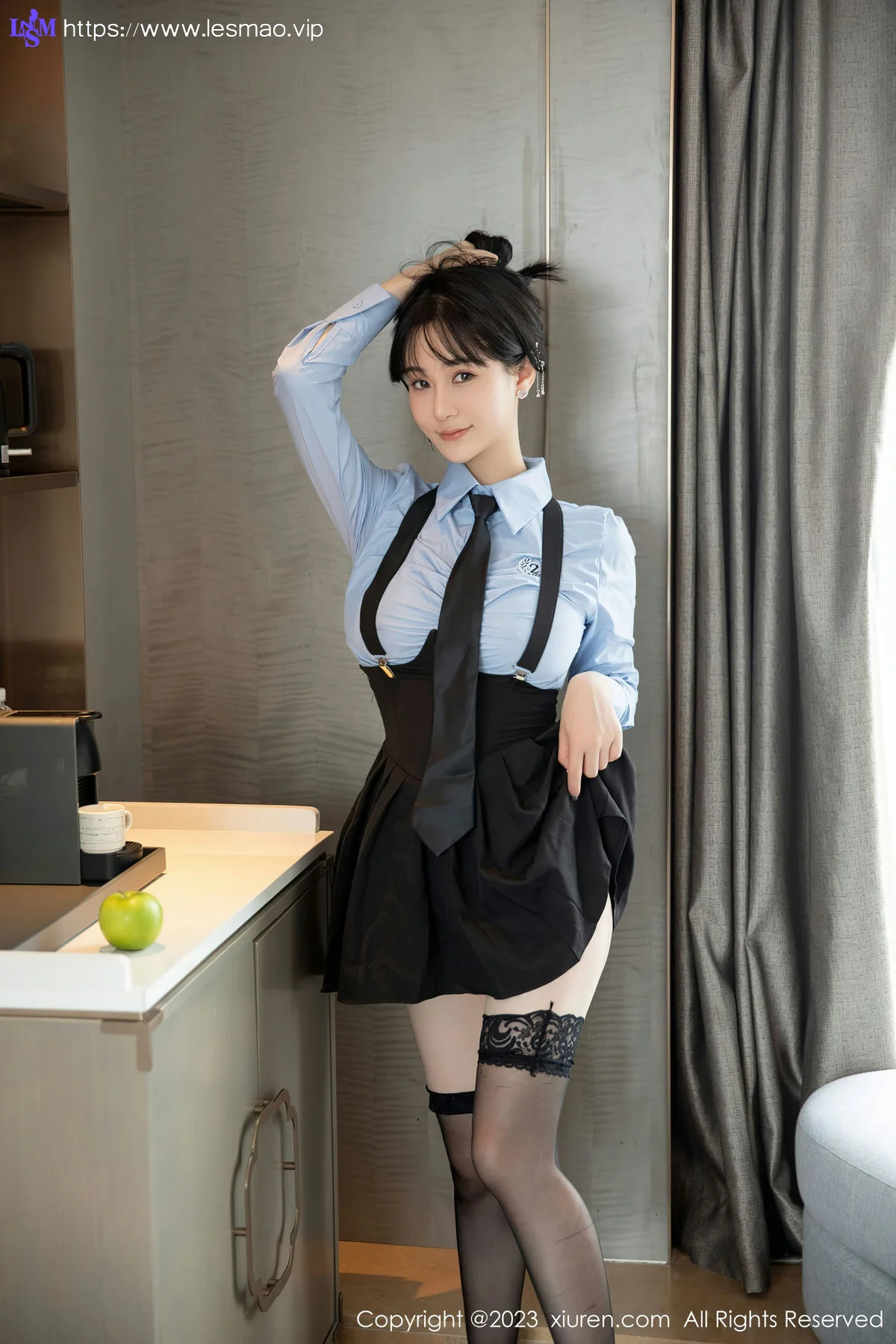XiuRen 秀人 No.7140  柚琪Rich 性感学妹装扮33 - 3