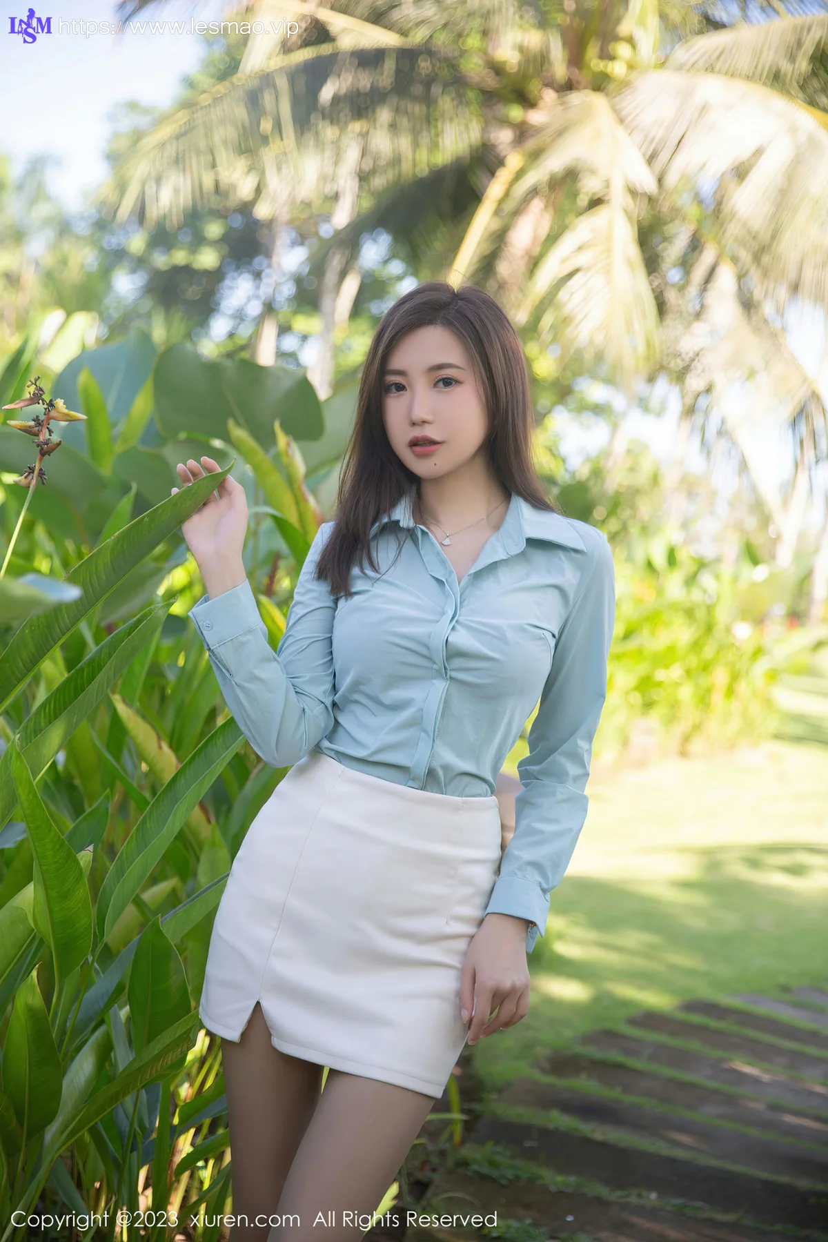 XiuRen 秀人 No.7152 808 绮里嘉ula 黑色情趣内衣性感写真1 - 1