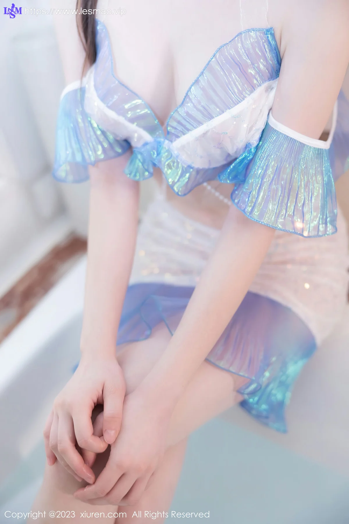 XiuRen 秀人 No.7173  林悠悠 美人鱼装扮性感写真1 - 6