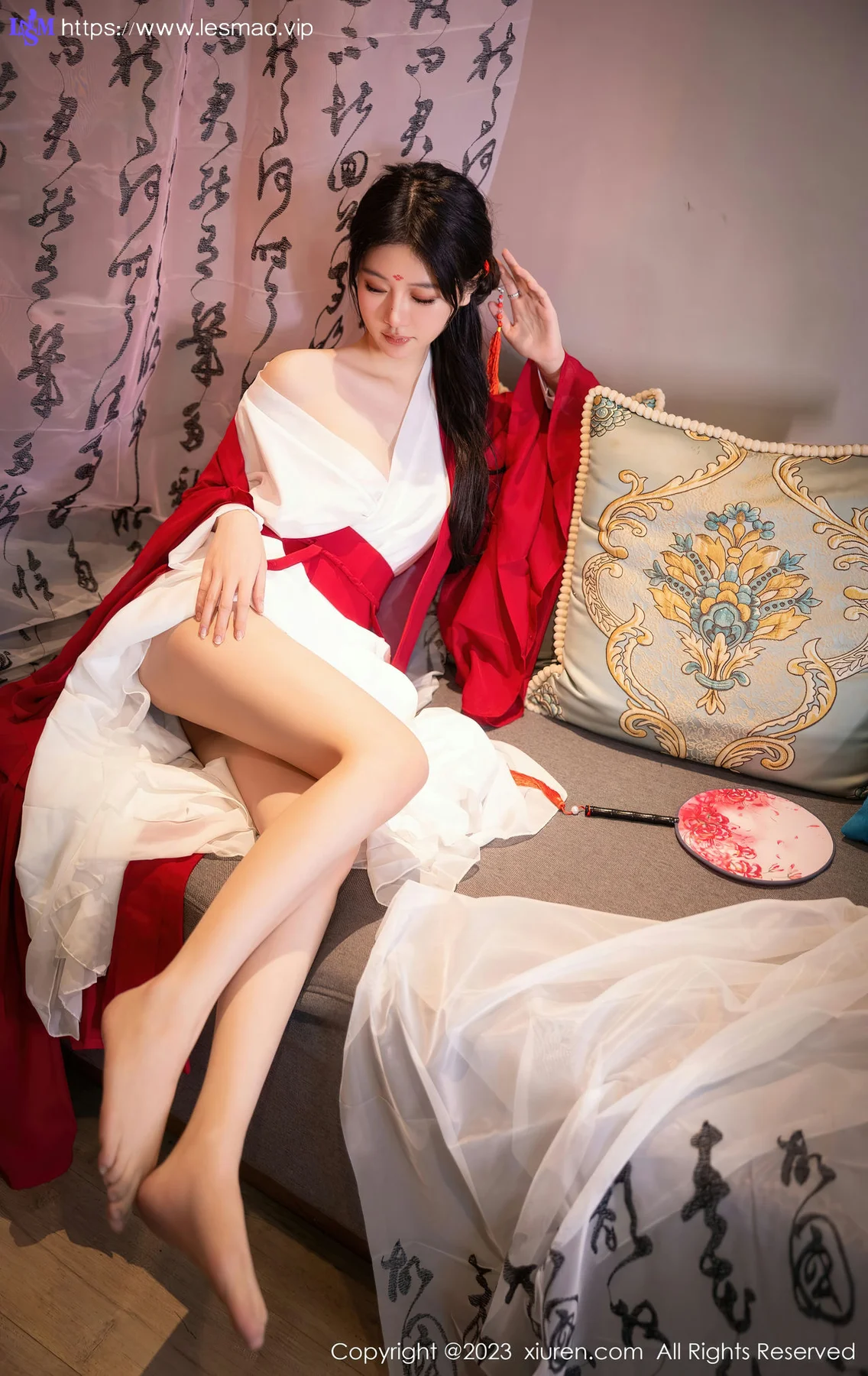 XiuRen 秀人 No.7192  幼幼 红色古装性感写真11 - 7