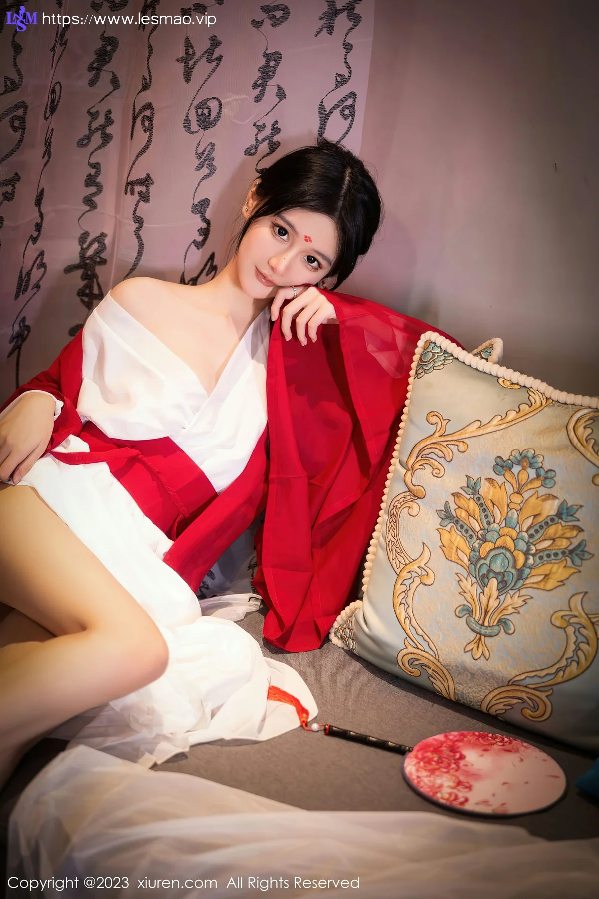 XiuRen 秀人 No.7192  幼幼 红色古装性感写真11 - 8