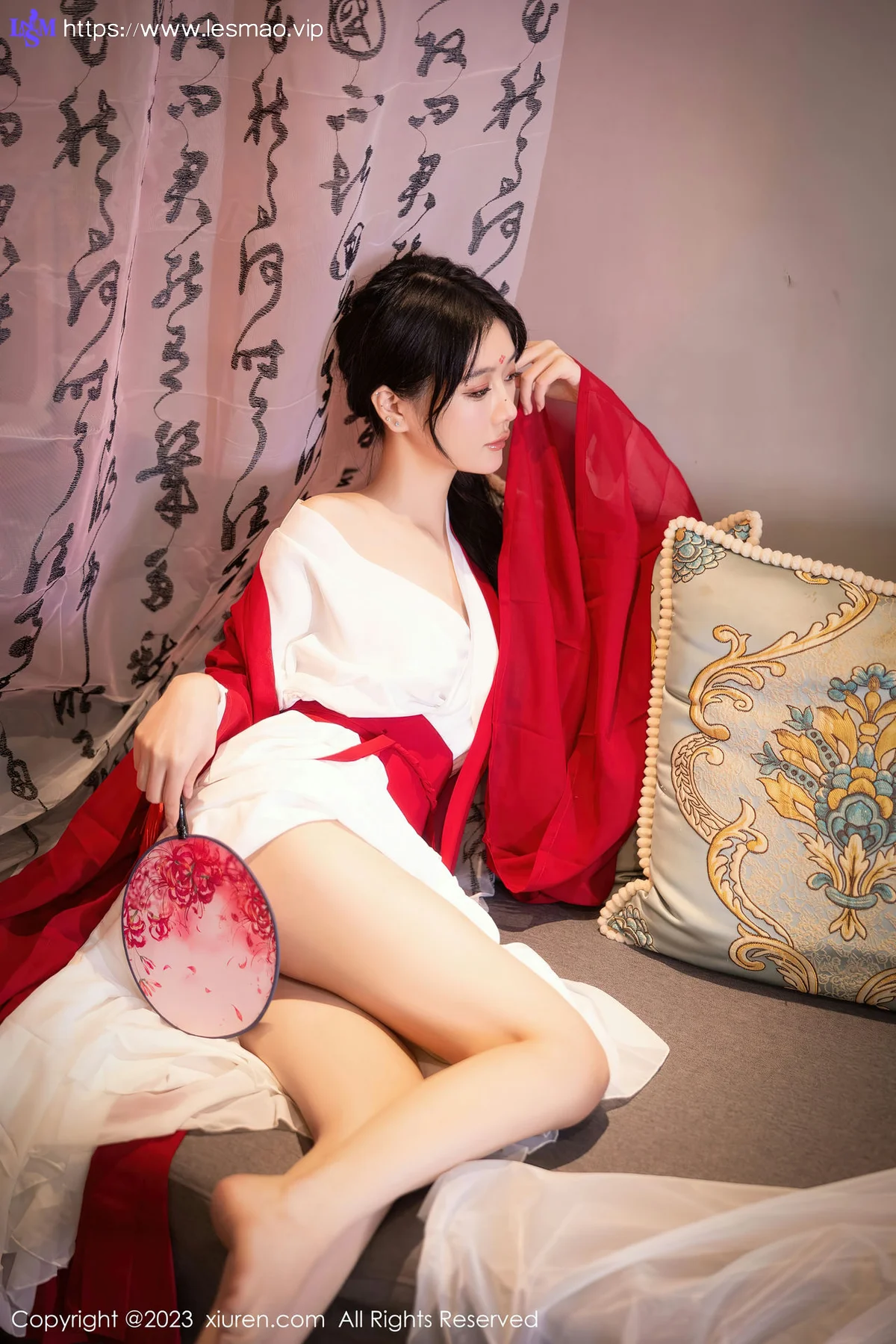 XiuRen 秀人 No.7192  幼幼 红色古装性感写真11 - 9