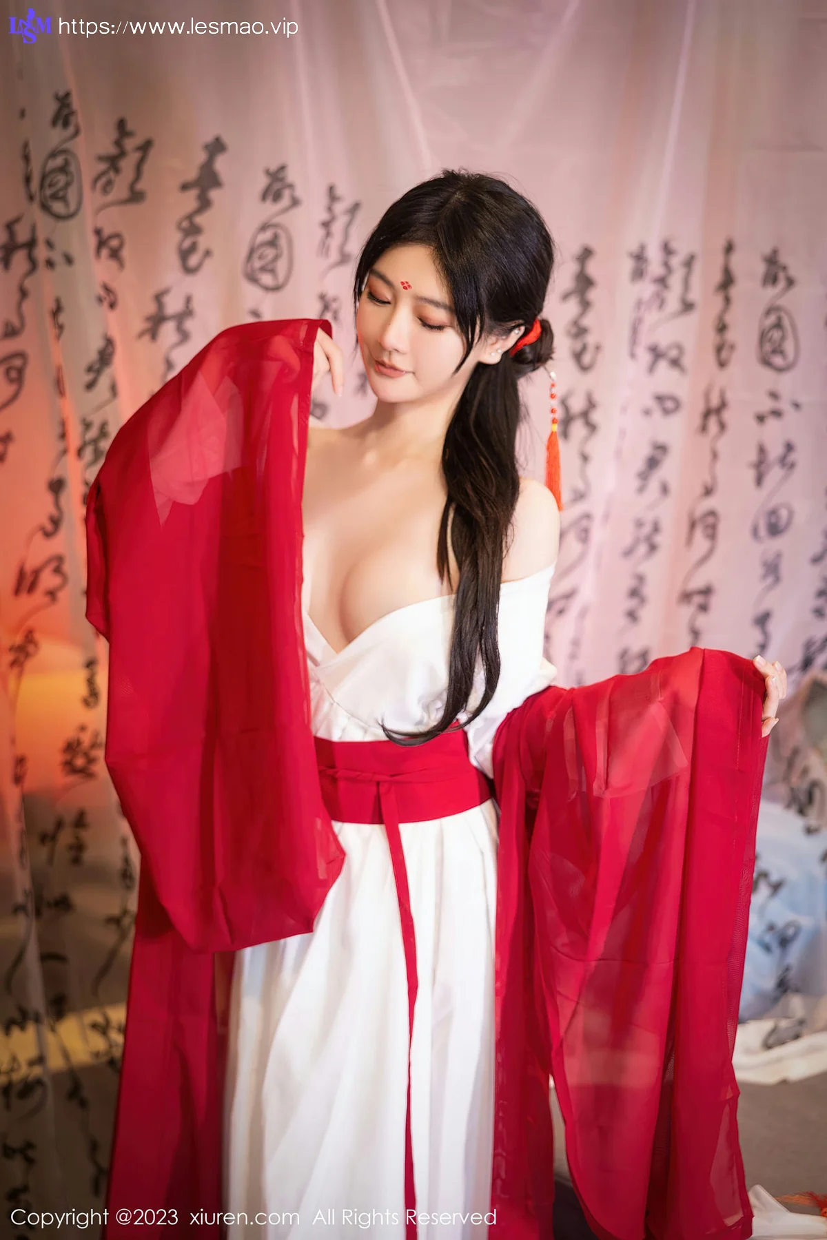 XiuRen 秀人 No.7192  幼幼 红色古装性感写真11 - 3