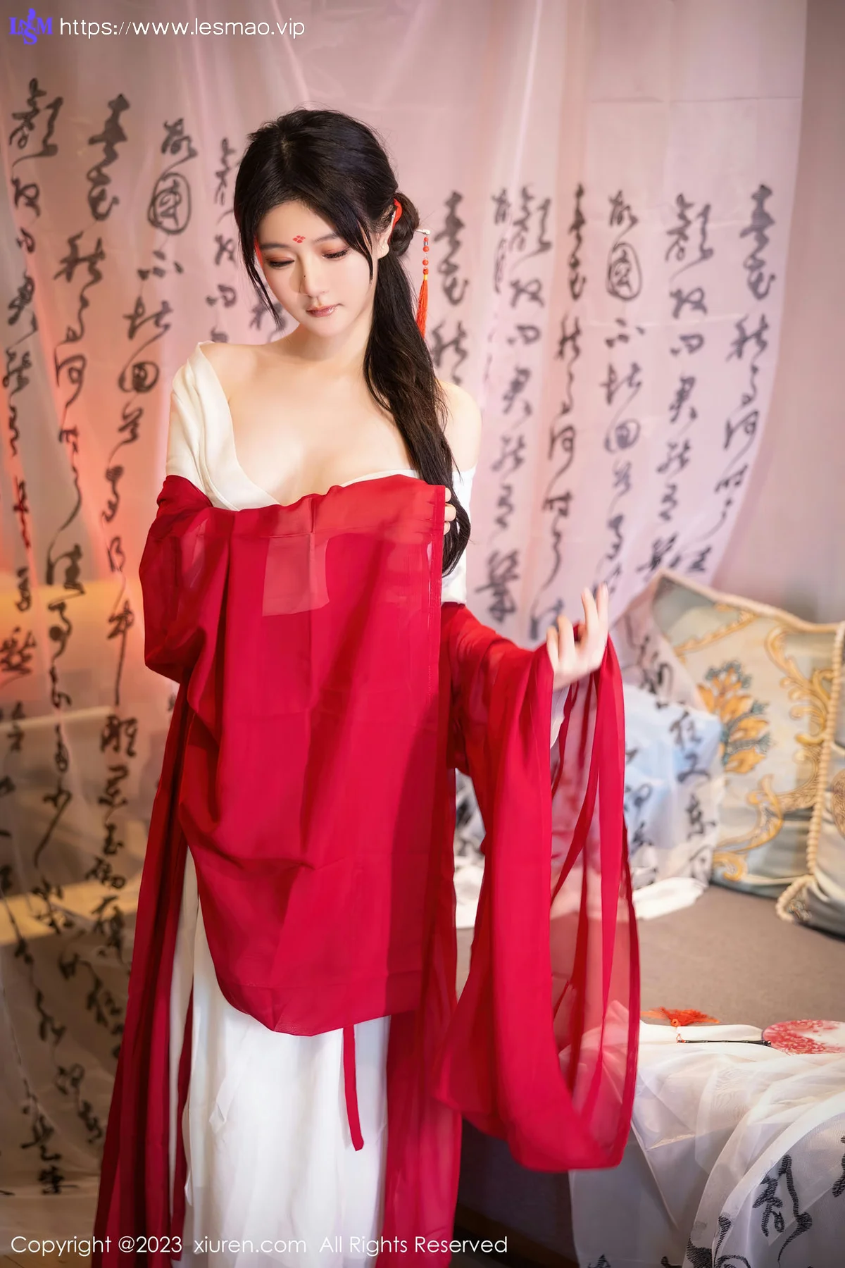 XiuRen 秀人 No.7192  幼幼 红色古装性感写真11 - 4