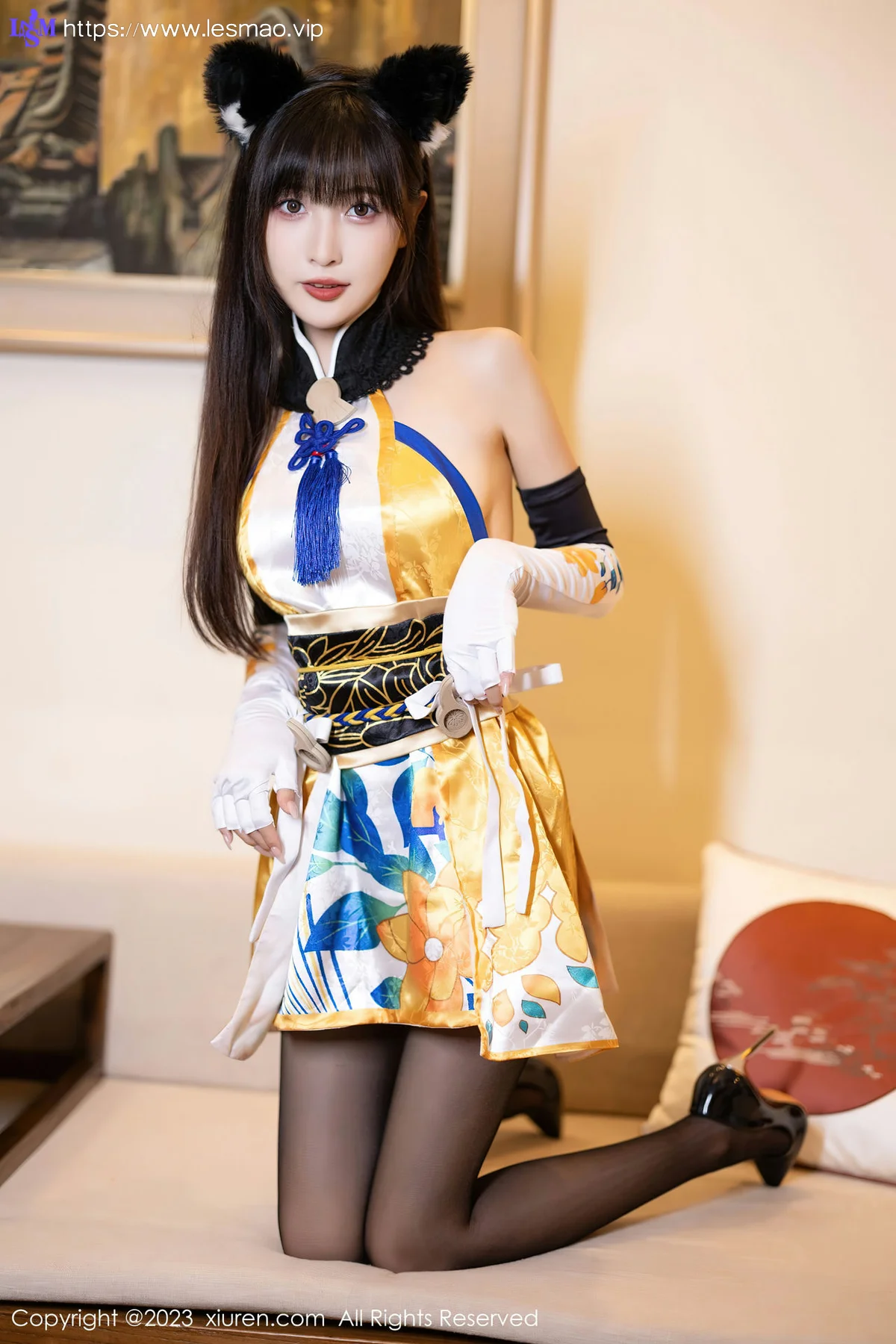 XiuRen 秀人 No.7231  林星阑 豹纹内衣安吉旅拍3 - 8