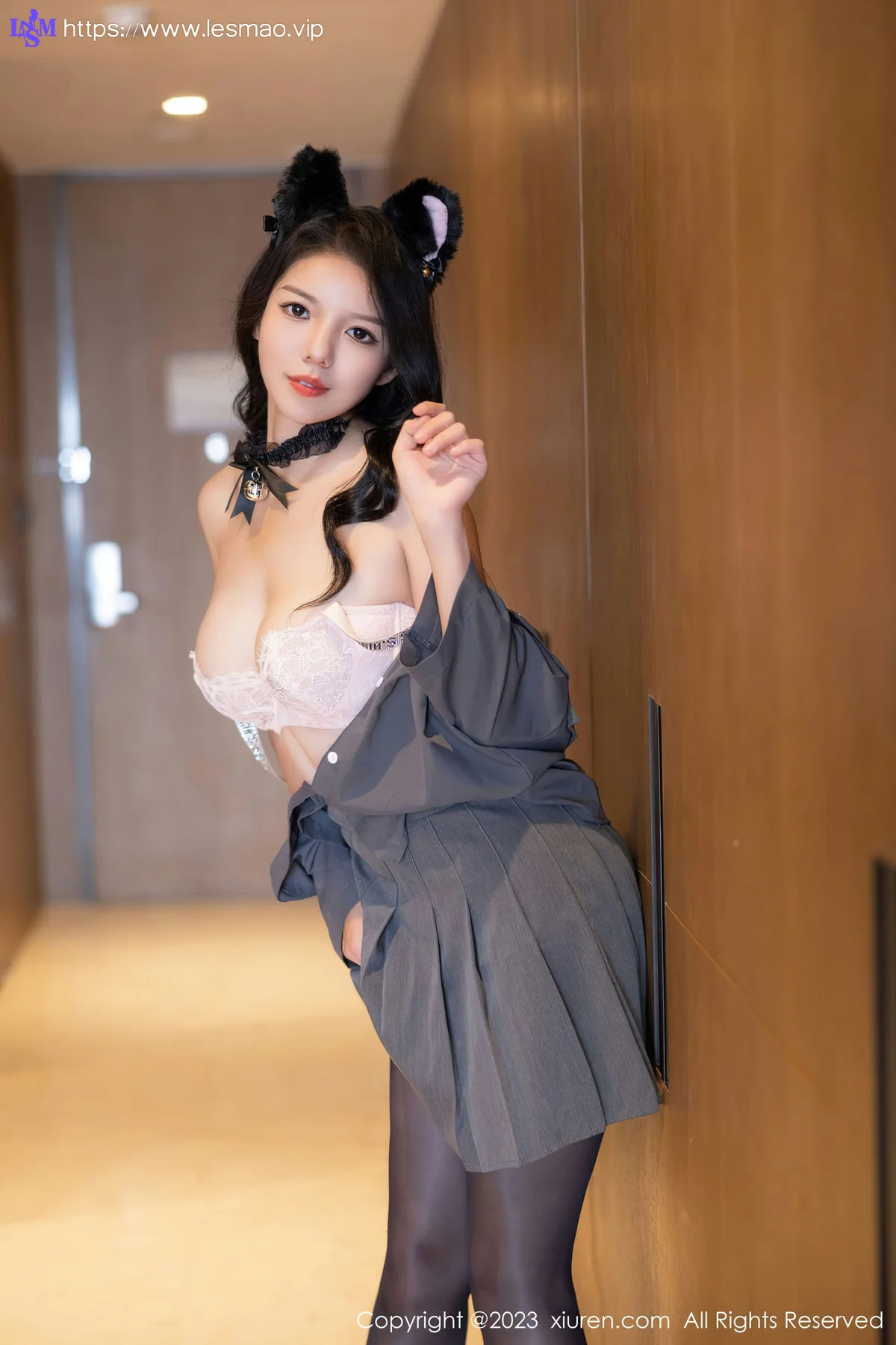 XiuRen 秀人 No.7238  大美妞儿 白色蕾丝内衣性感写真3 - 10