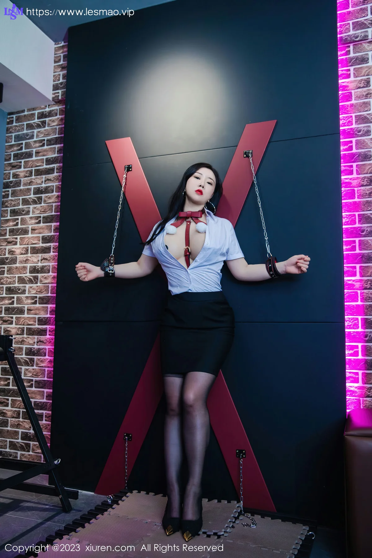 XiuRen 秀人 No.7267  王婉悠Queen 魅惑黑丝性感写真3 - 8