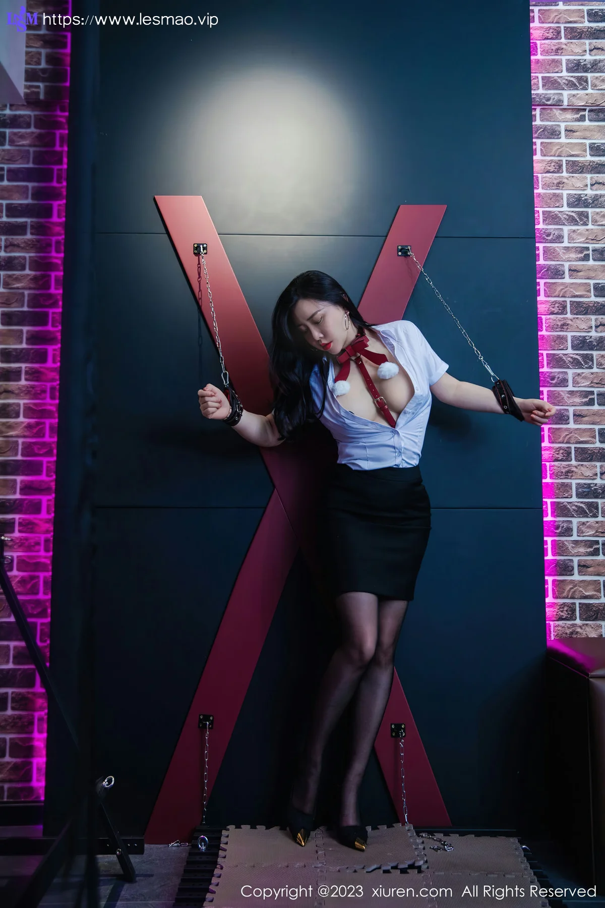 XiuRen 秀人 No.7267  王婉悠Queen 魅惑黑丝性感写真3 - 10