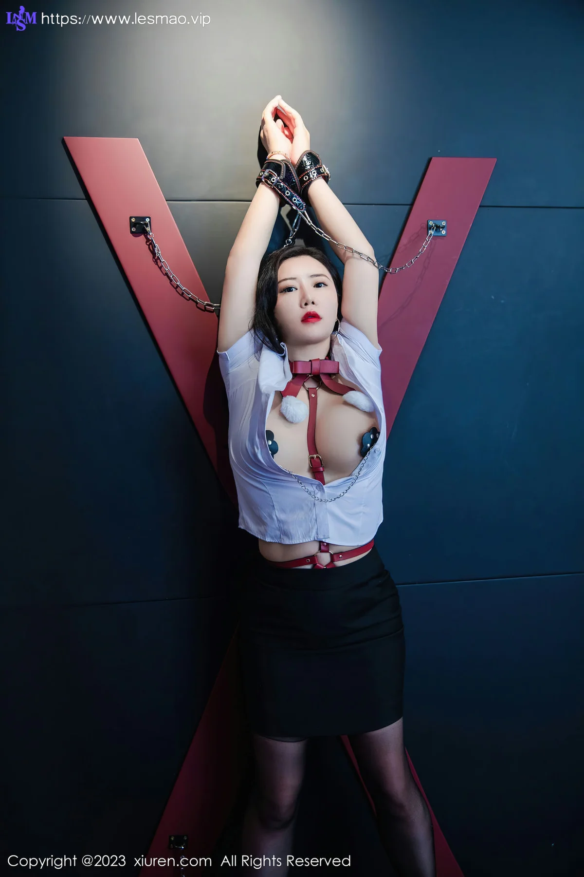 XiuRen 秀人 No.7267  王婉悠Queen 魅惑黑丝性感写真3 - 8