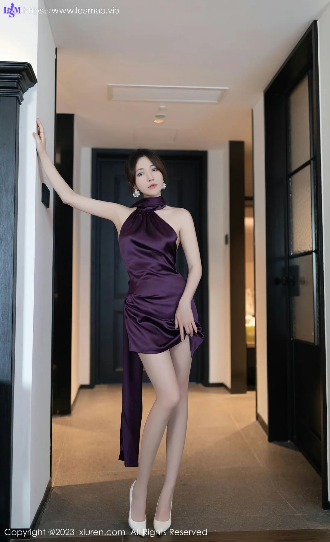 XiuRen 秀人 No.7324  鱼子酱Fish 连衣短裙性感写真1 - 1