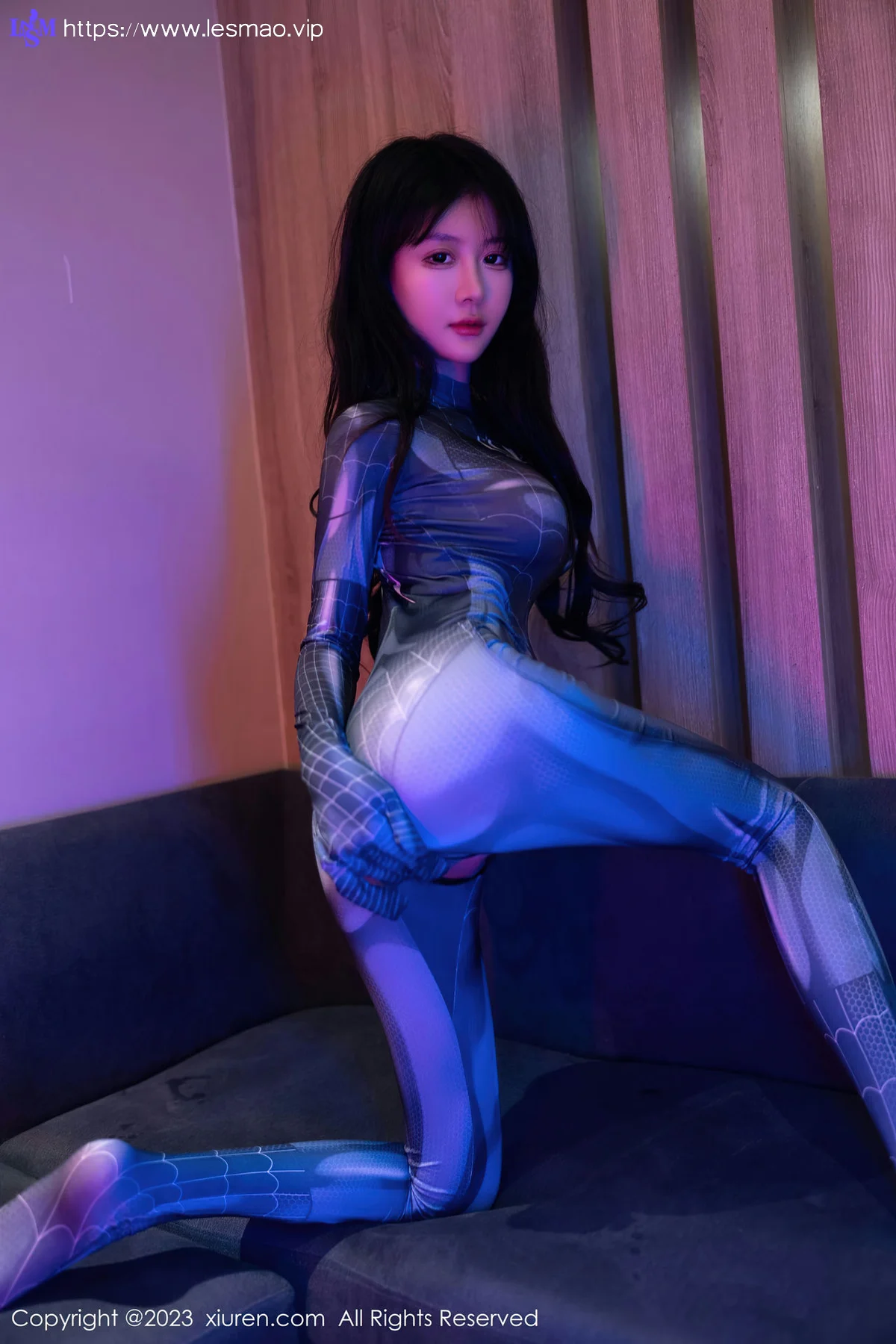 XiuRen 秀人 No.7326  幼幼 灰色蜘蛛侠性感写真11 - 4