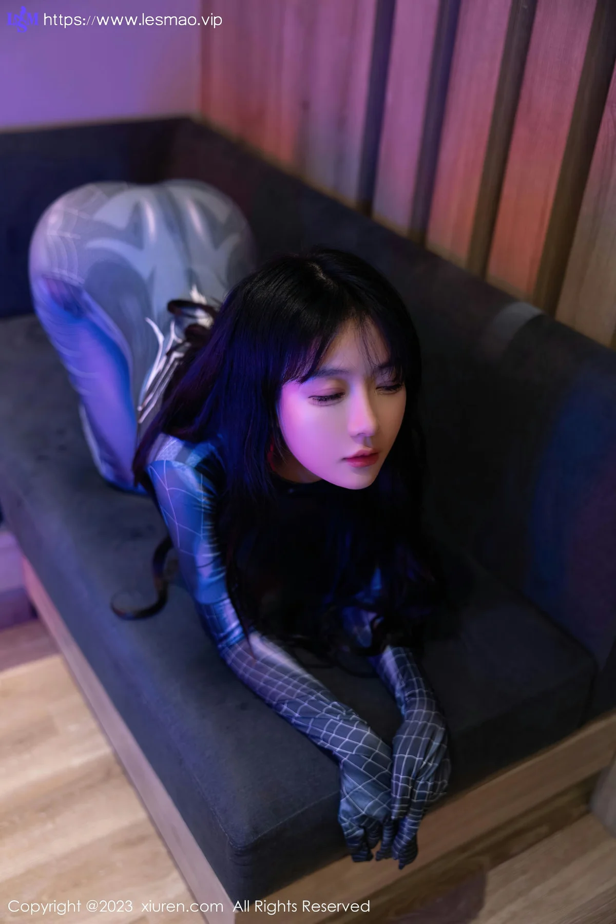 XiuRen 秀人 No.7326  幼幼 灰色蜘蛛侠性感写真11 - 10