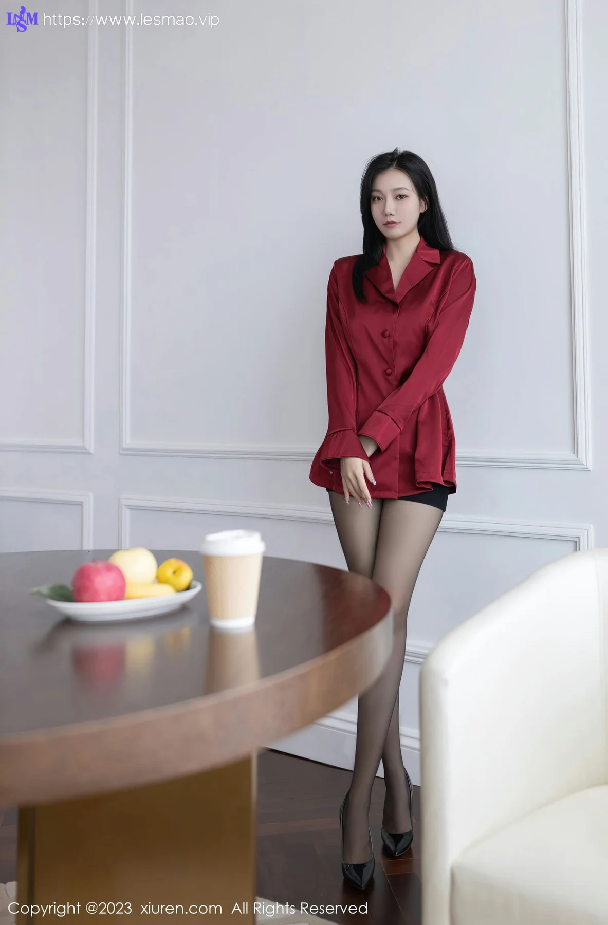 XiuRen 秀人 No.7338  安然anran 白色蕾丝内衣性感写真11 - 1