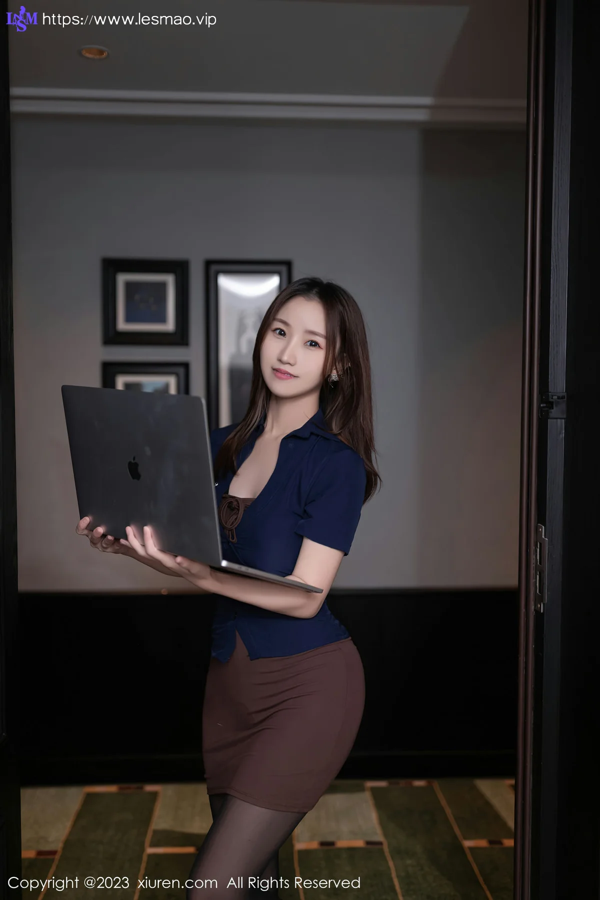 XiuRen 秀人 No.7417  杏子Yada 薄纱轻透连体衣性感写真22 - 1