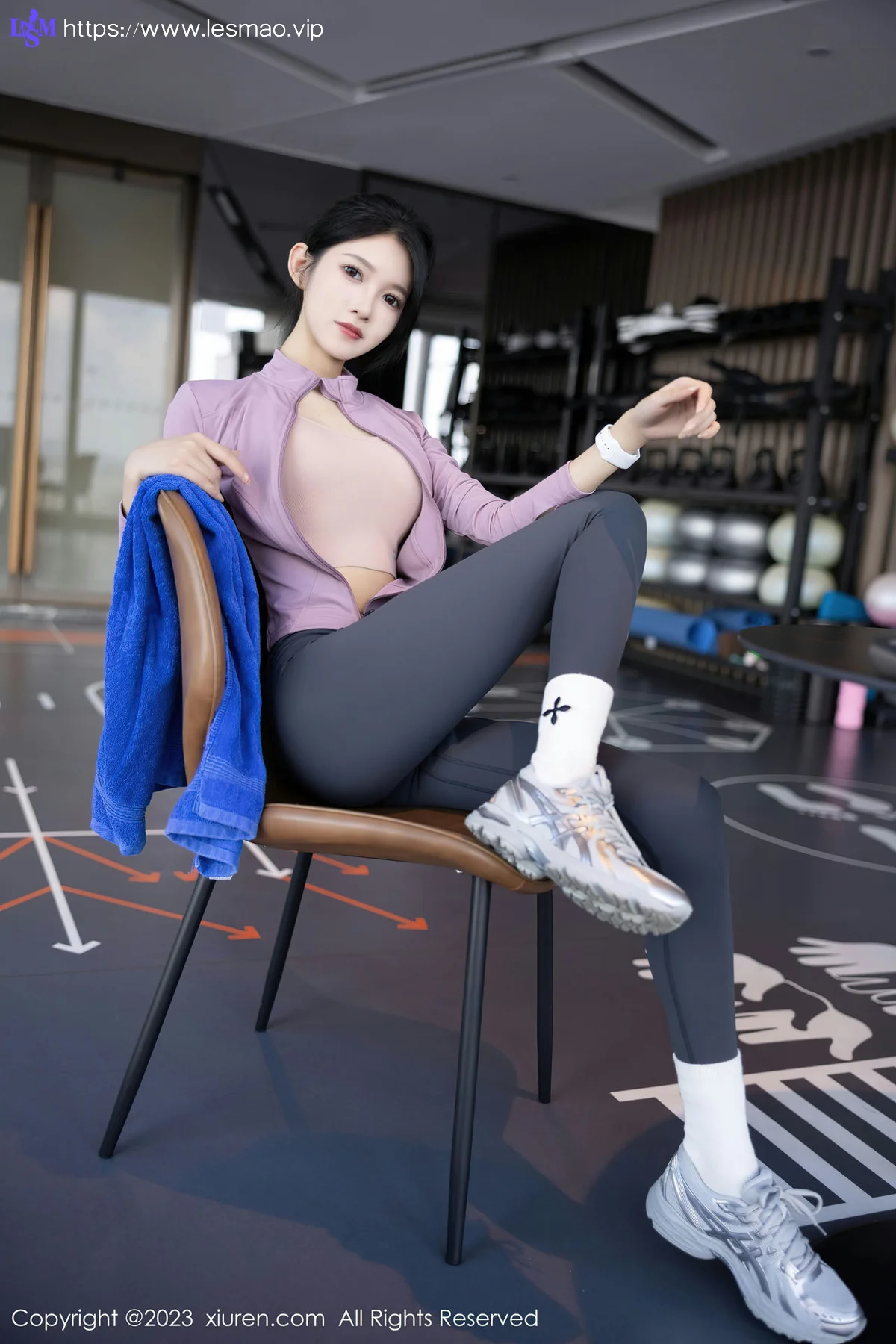 XiuRen 秀人 No.7438 程程程- 健身场所场景性感写真1 - 5