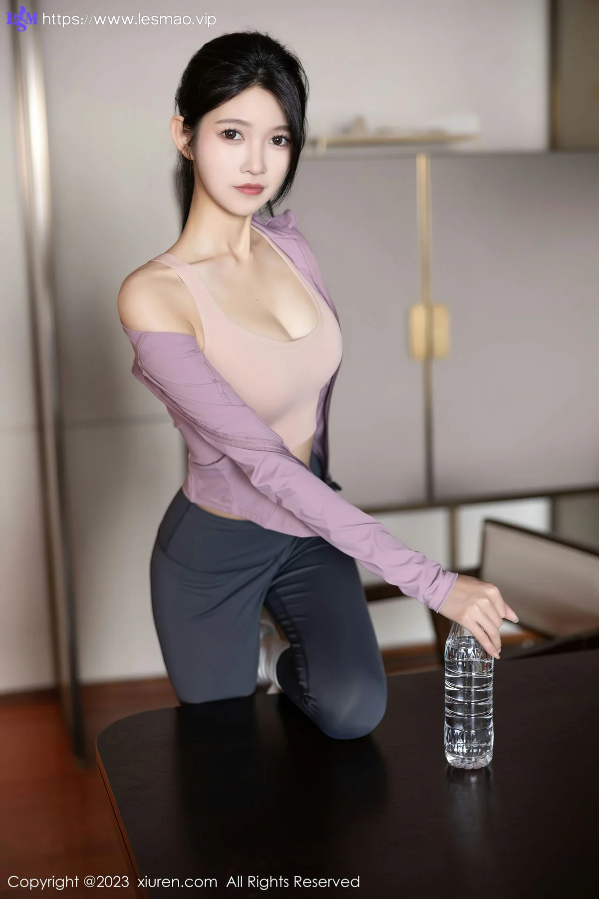XiuRen 秀人 No.7438 程程程- 健身场所场景性感写真1 - 9