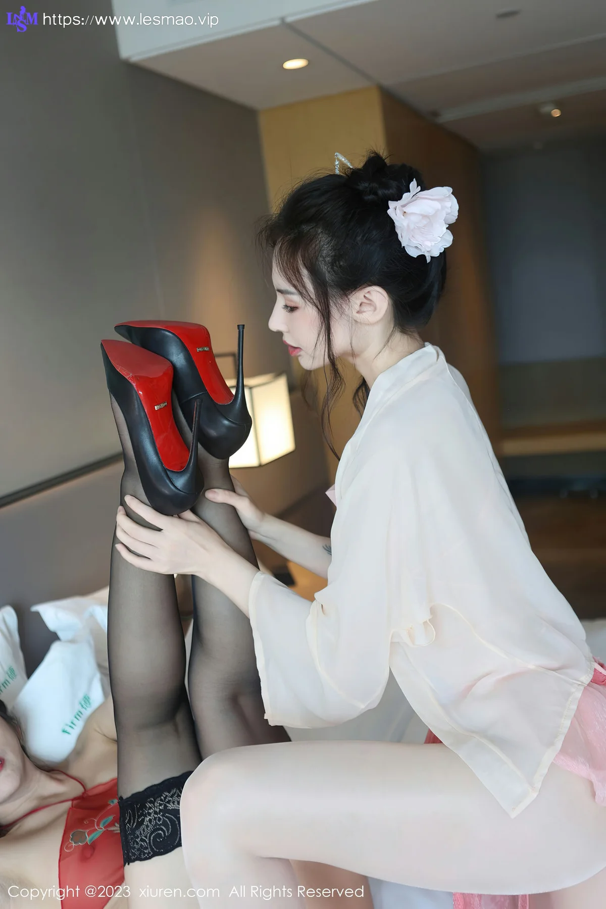 XiuRen 秀人 No.7440  绮月野兔美妞和曼柔 模特合集写真1 - 7