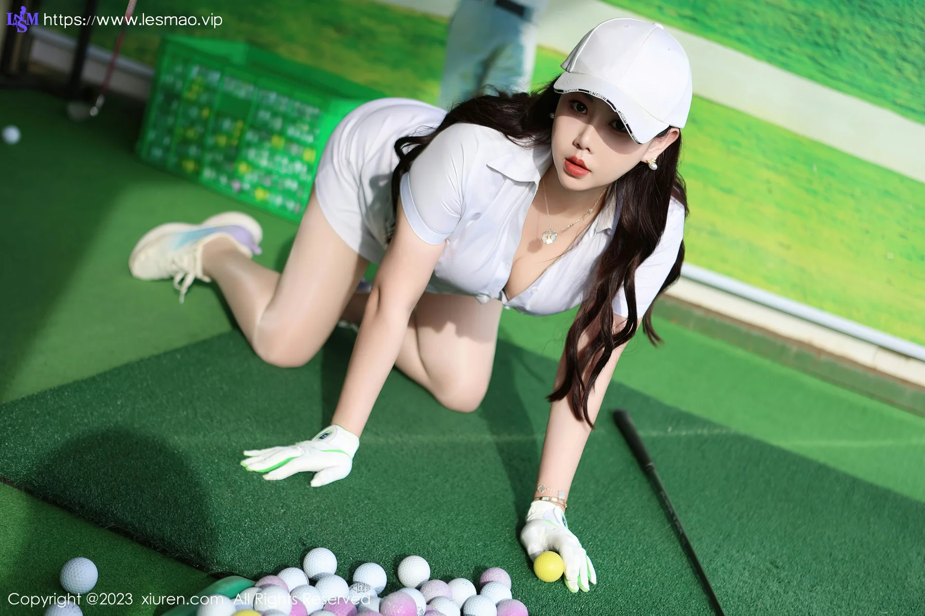 XiuRen 秀人 No.7465  王婉悠Queen 白色运动服饰性感写真2 - 4