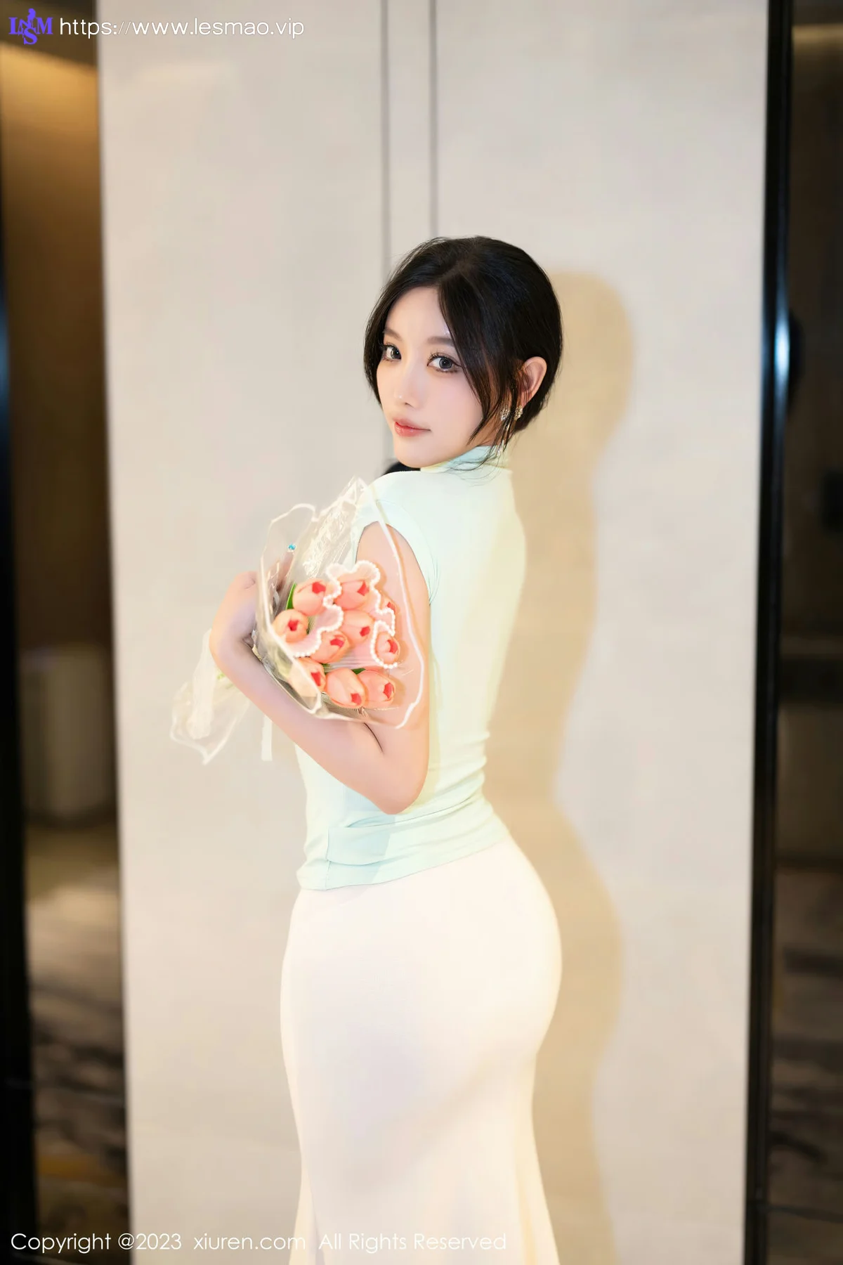 XiuRen 秀人 No.7481  杨晨晨Yome 白色蕾丝内衣性感写真22 - 5