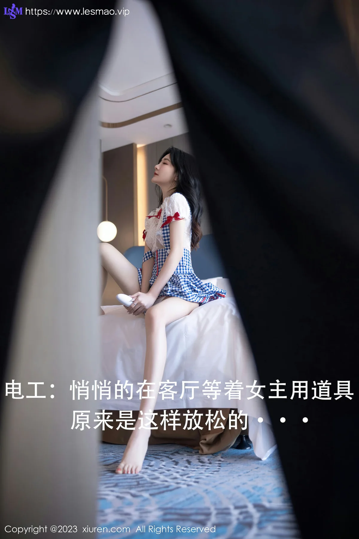XiuRen 秀人 No.7509  幼幼 格子萝莉裙性感11 - 9