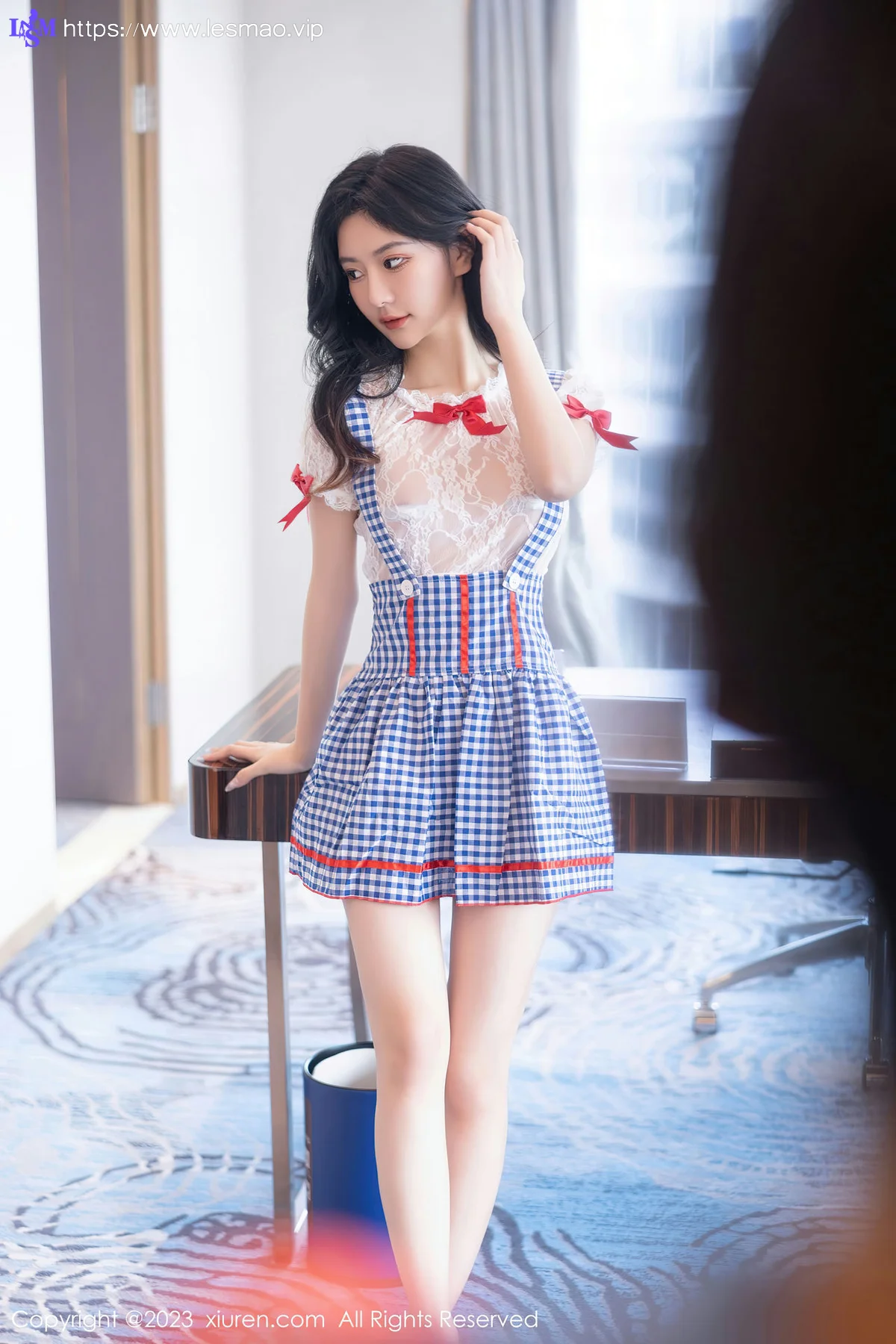 XiuRen 秀人 No.7509  幼幼 格子萝莉裙性感11 - 3