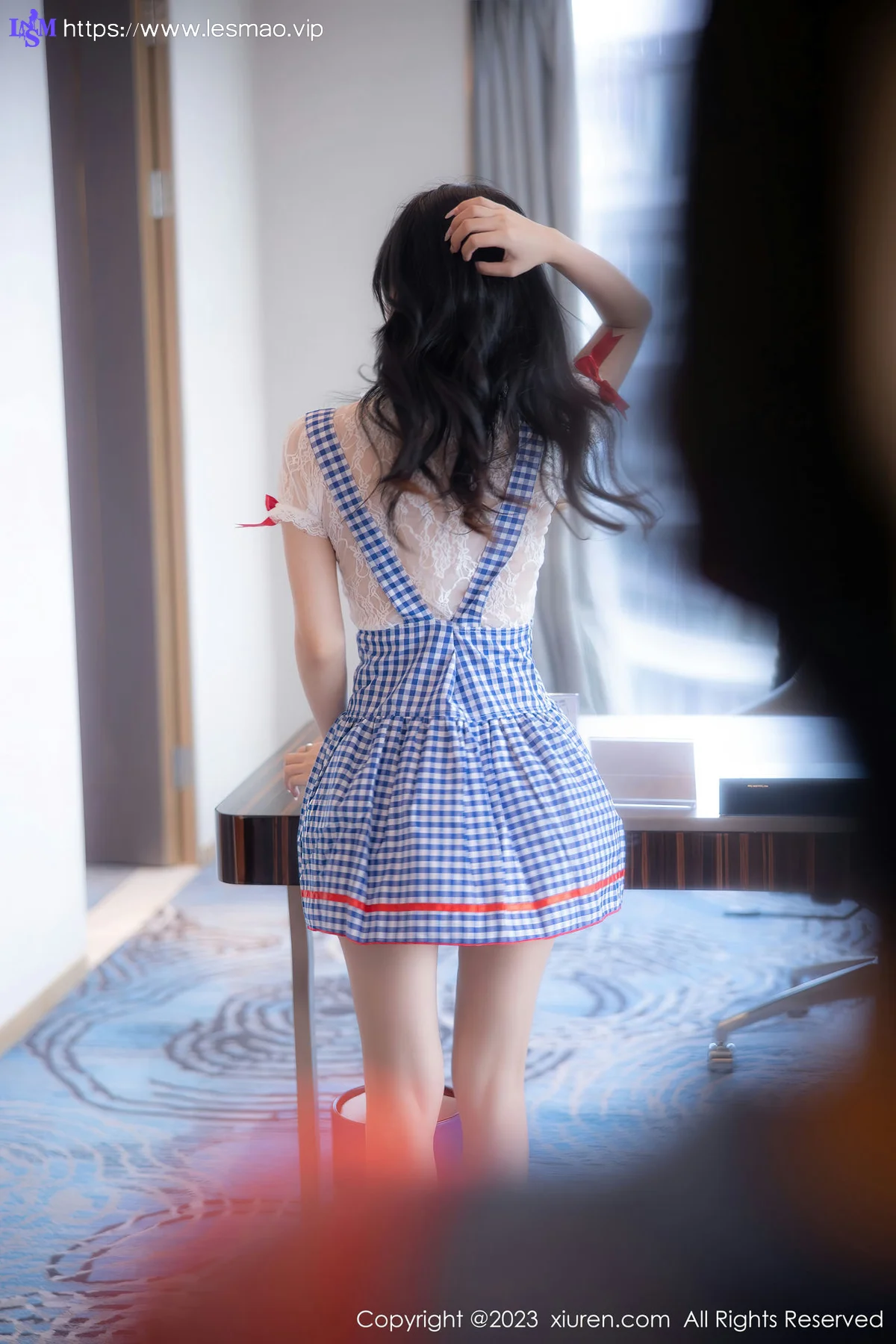 XiuRen 秀人 No.7509  幼幼 格子萝莉裙性感11 - 4