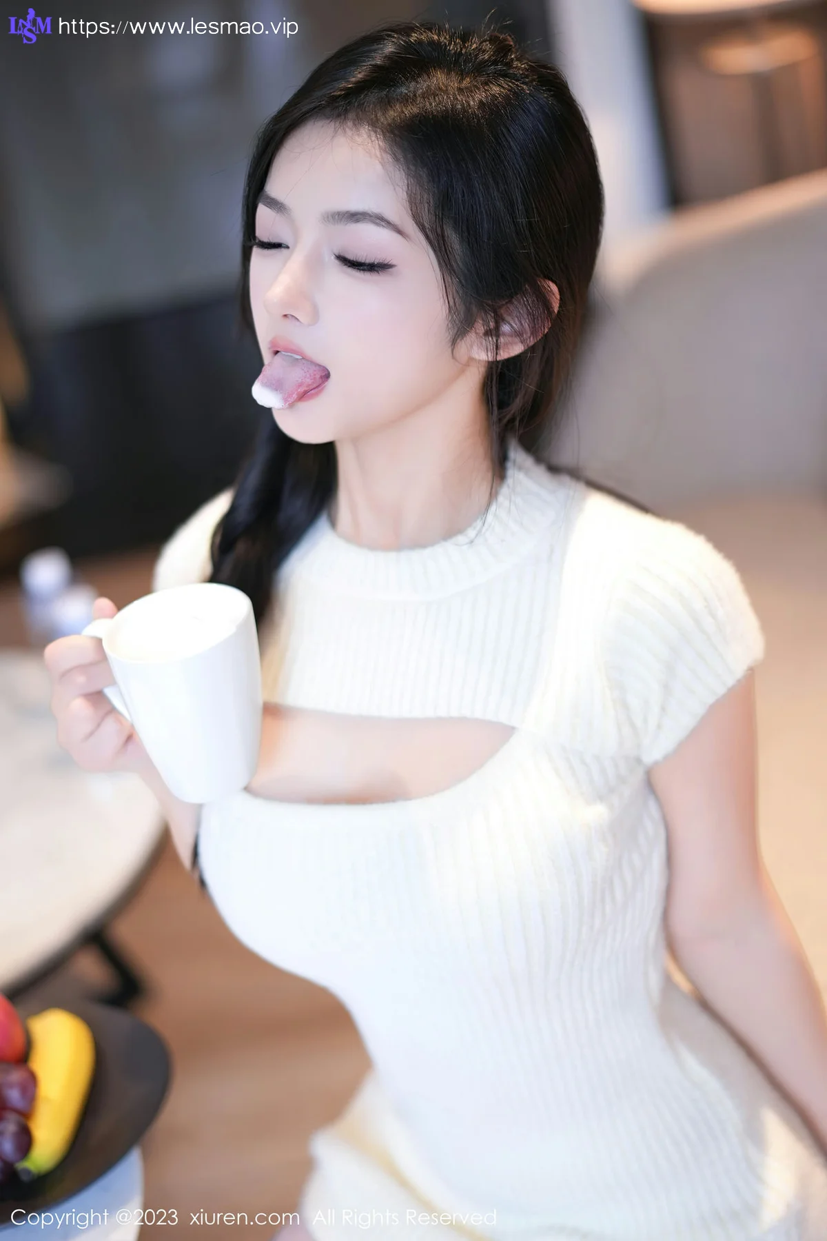 XiuRen 秀人 No.7541  谭小灵 诱人白色丝袜性感写真1 - 10