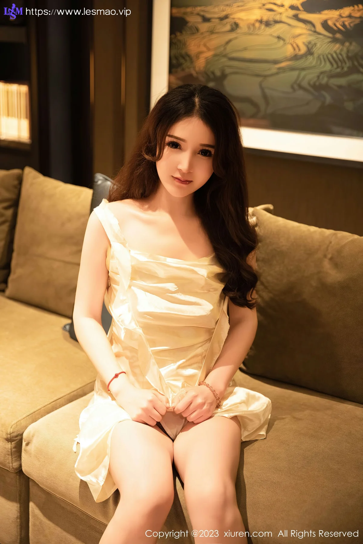 XiuRen 秀人 No.7558  林煊煊 纤细腰肢性感写真 - 7