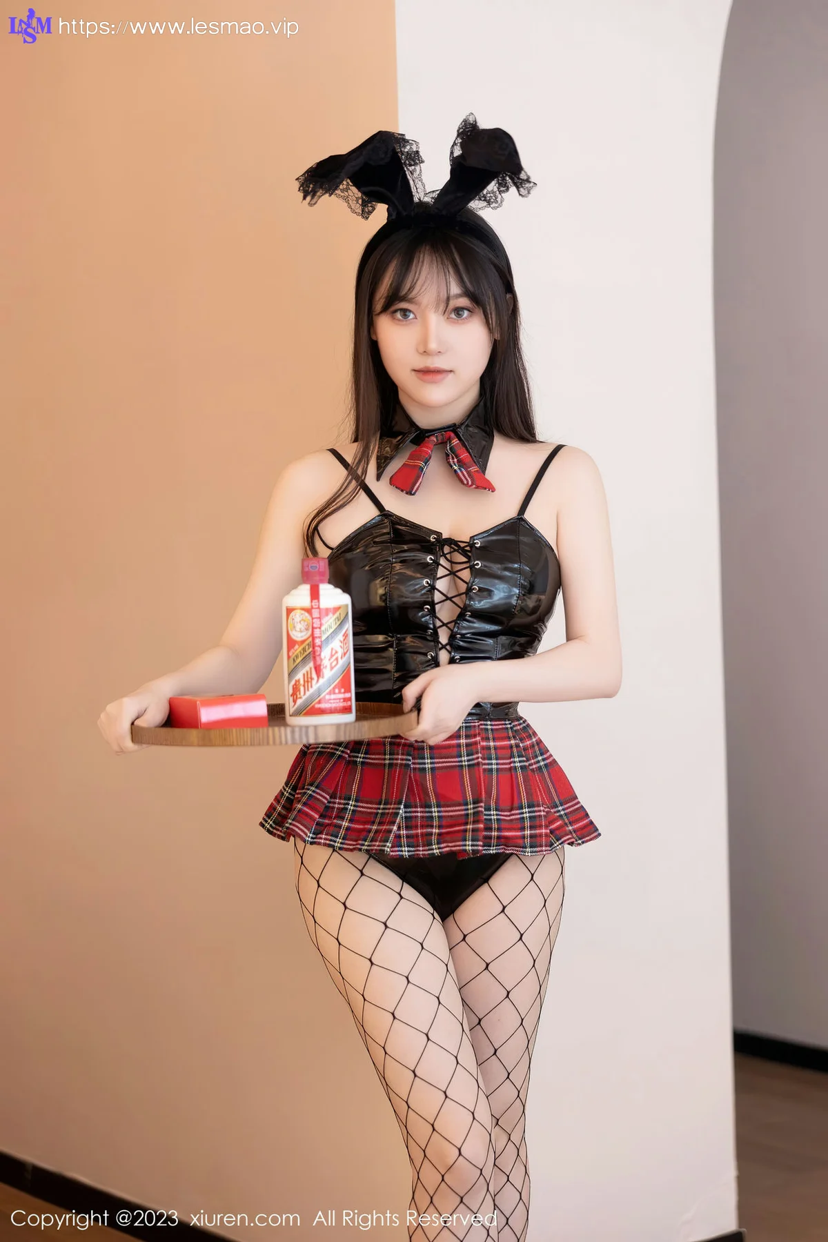 XiuRen 秀人 No.7575 豆瓣酱 网格袜性感写真111 - 3