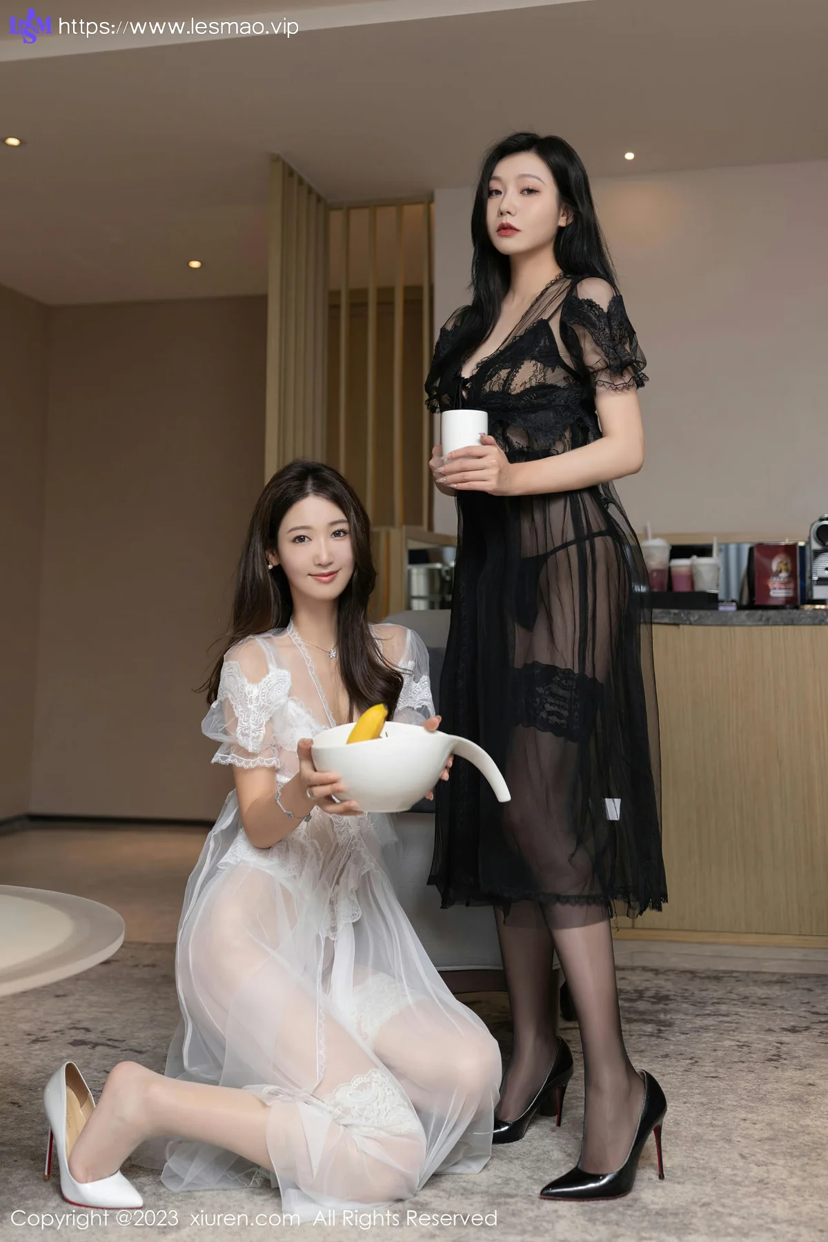 XiuRen 秀人 No.7578 唐安琪和安然anran模特合集写真111 - 1