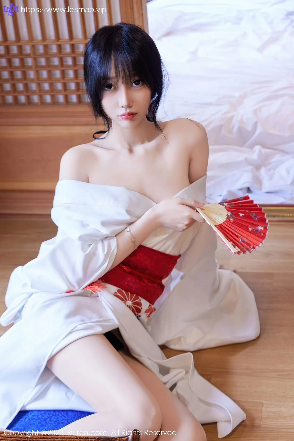 XiuRen 秀人 No.7610  玥儿玥er 白色日式和服济州岛旅拍33 - 4