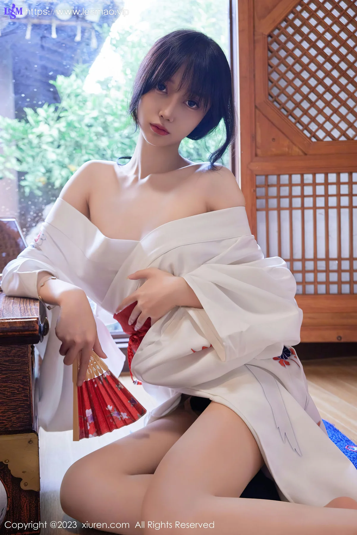 XiuRen 秀人 No.7610  玥儿玥er 白色日式和服济州岛旅拍33 - 10